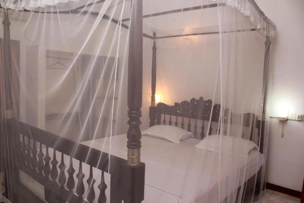 Bed in Jagabay Resort & Surfing School