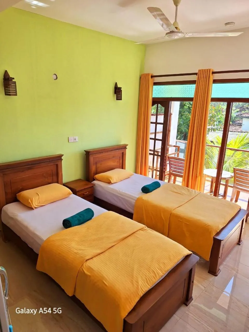 Bed in Jagabay Resort & Surfing School