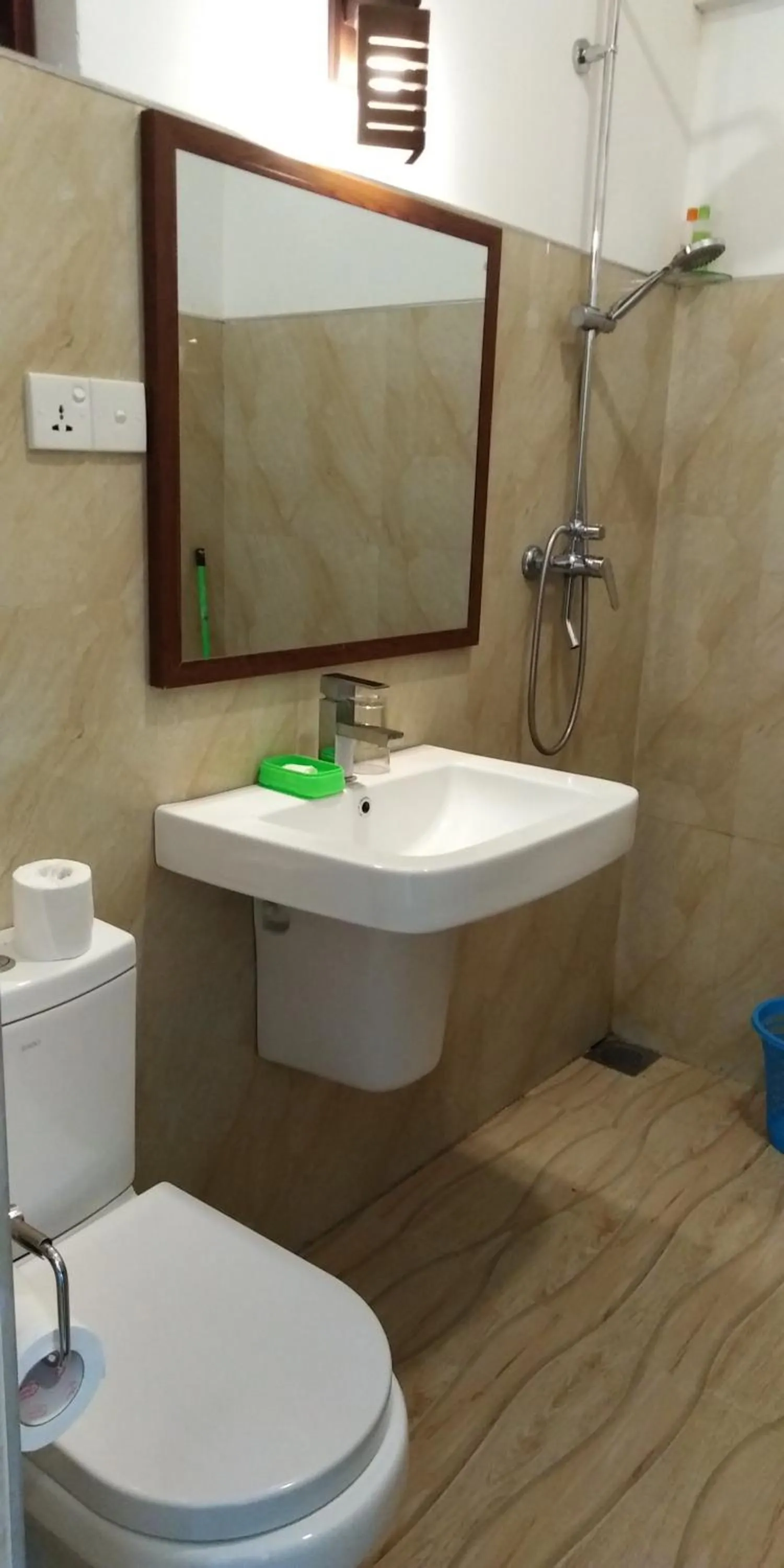 Bathroom in Jagabay Resort & Surfing School