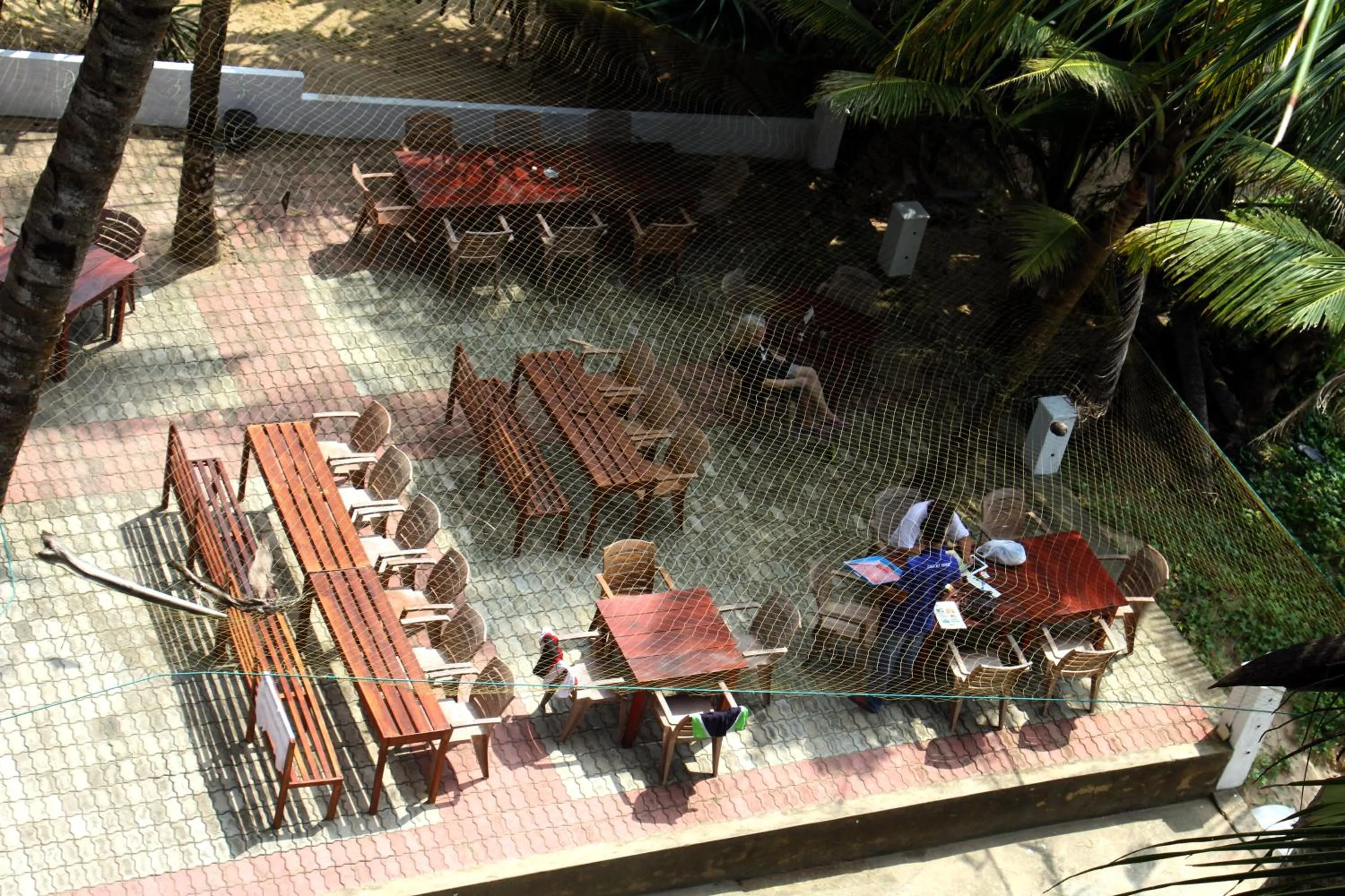 Patio in Jagabay Resort & Surfing School