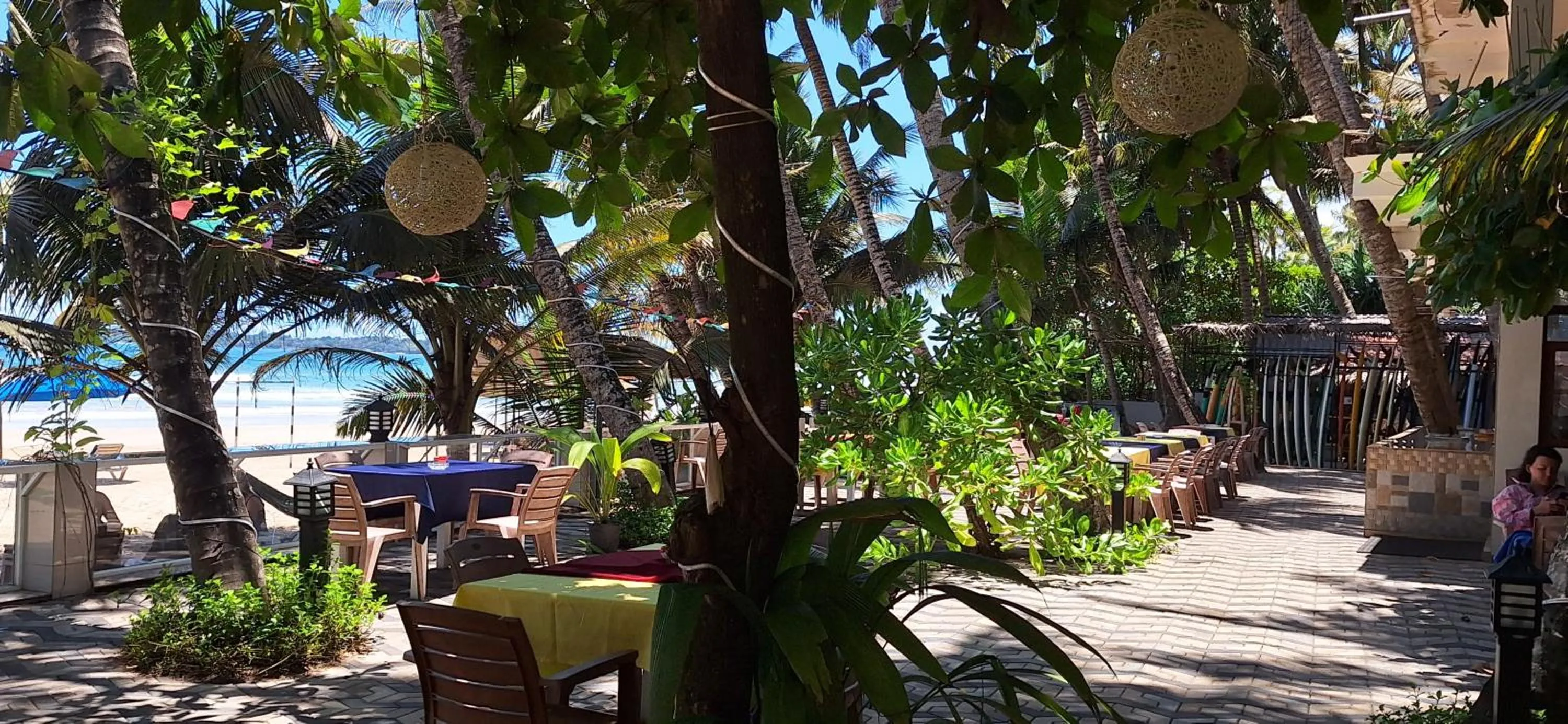 Restaurant/places to eat in Jagabay Resort & Surfing School