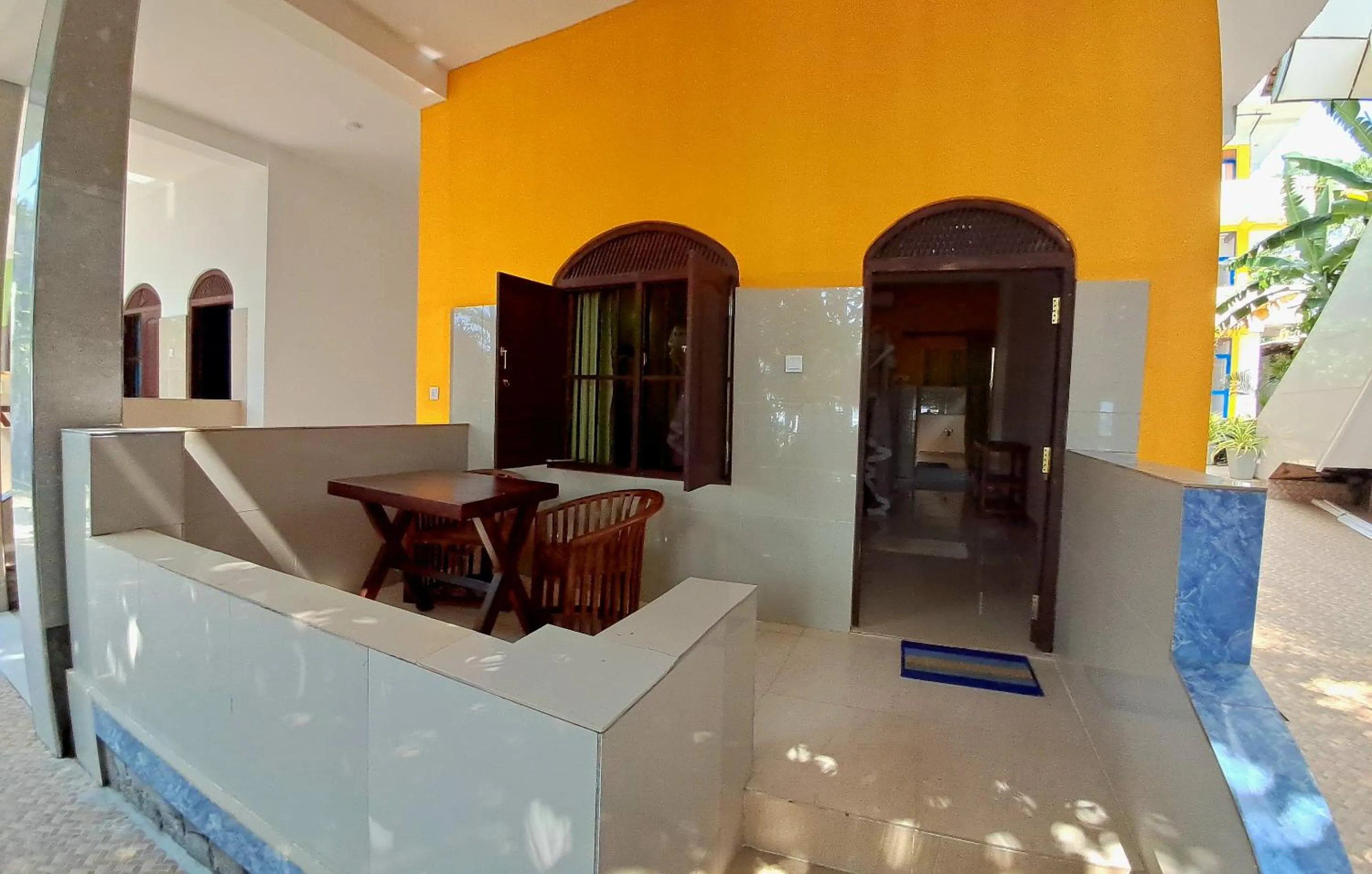 Seating area in Jagabay Resort & Surfing School