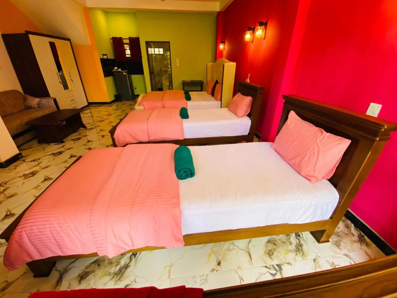 Bedroom, Bed in Jagabay Resort & Surfing School