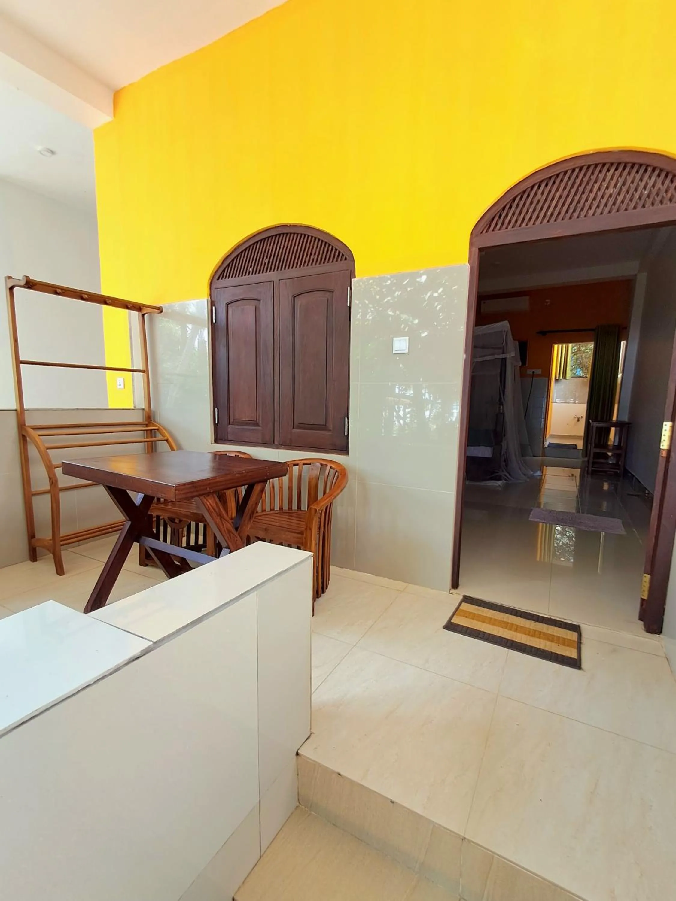 Seating area in Jagabay Resort & Surfing School