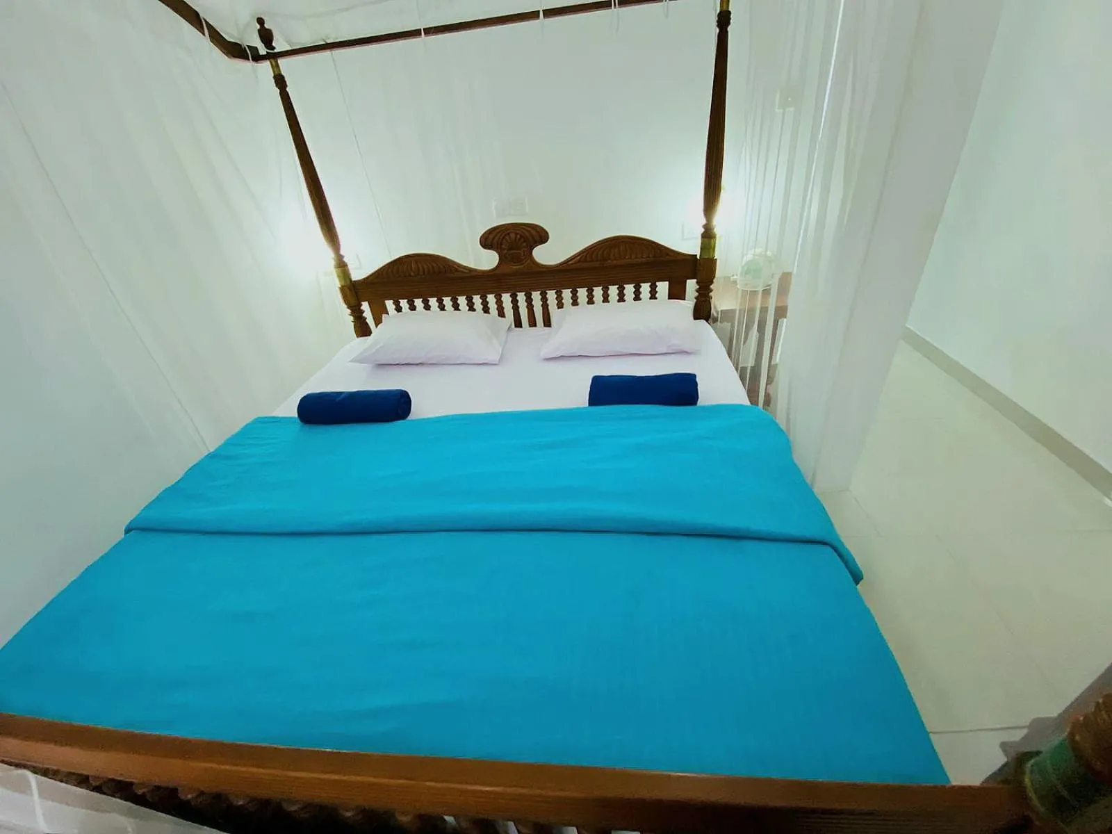Bed in Jagabay Resort & Surfing School