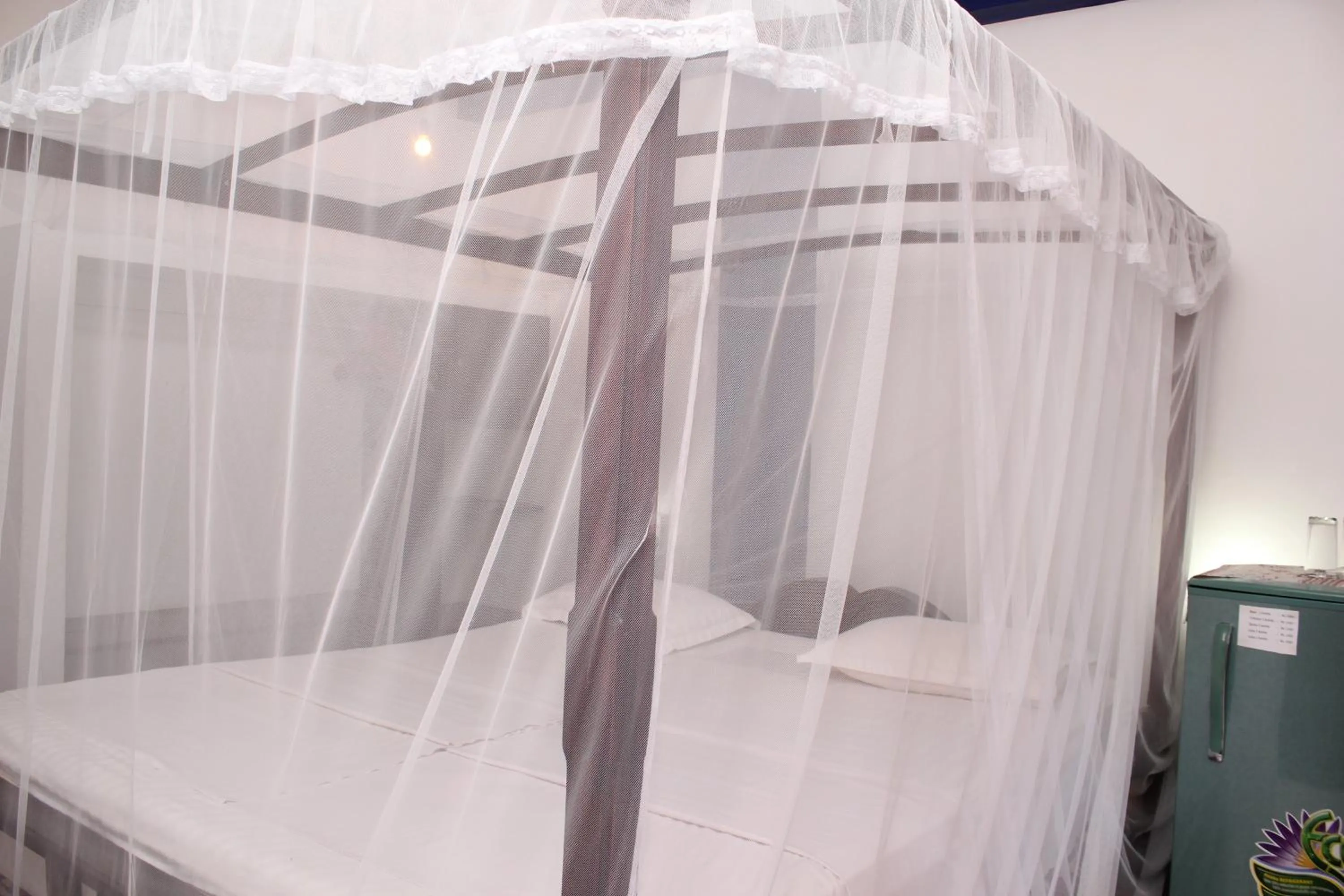 Bed in Jagabay Resort & Surfing School