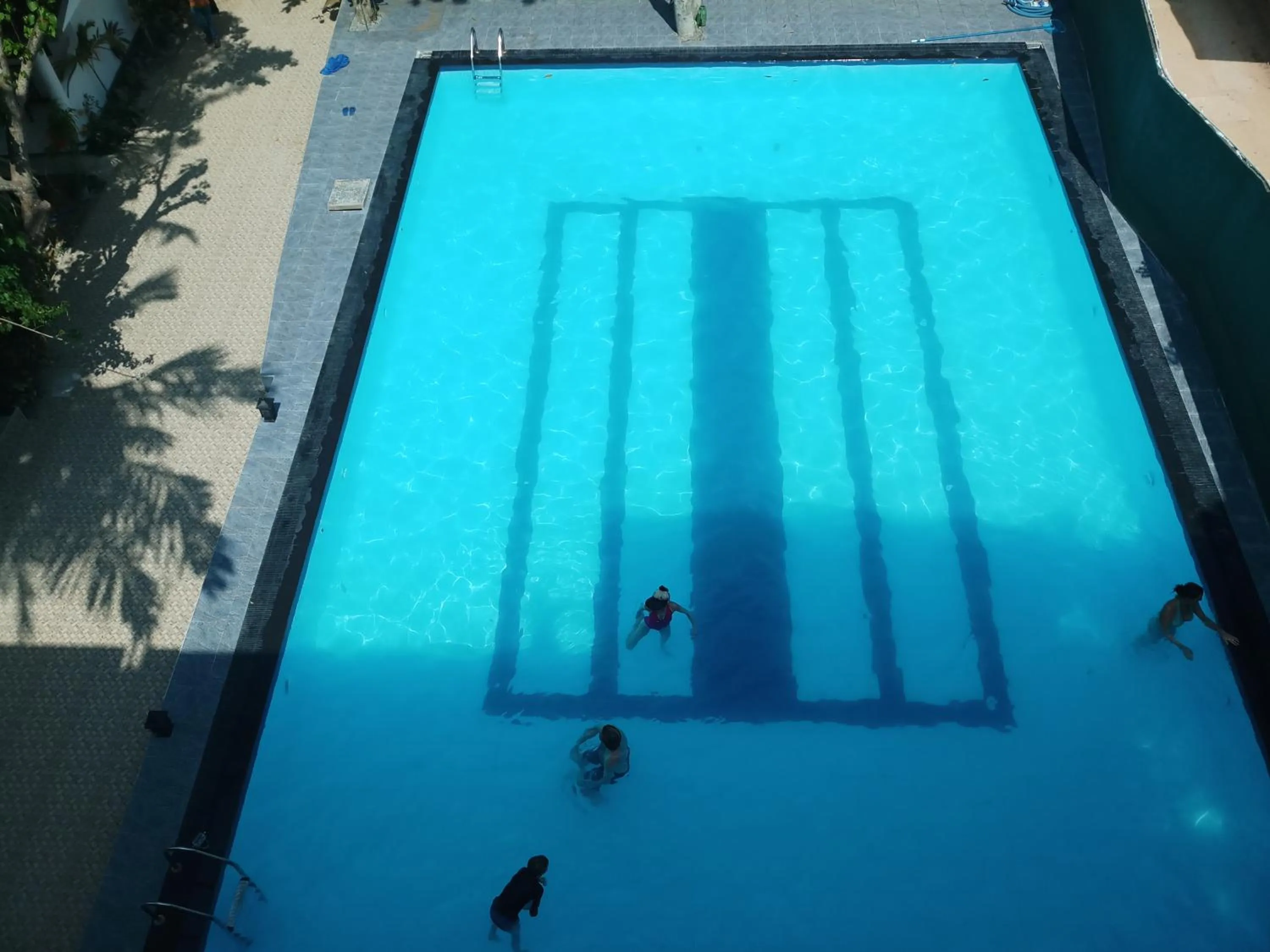 Pool view in Jagabay Resort & Surfing School
