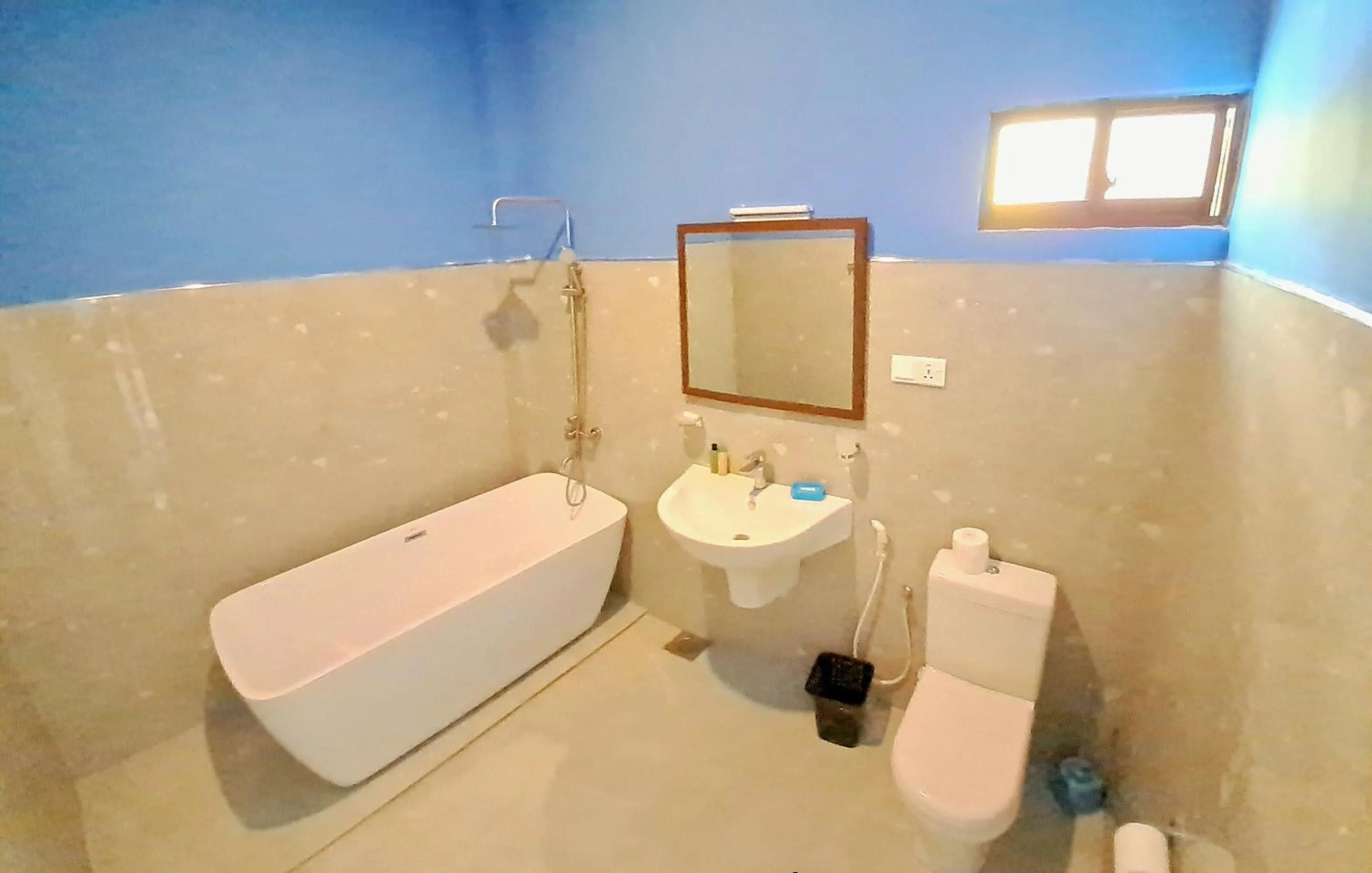 Bathroom in Jagabay Resort & Surfing School