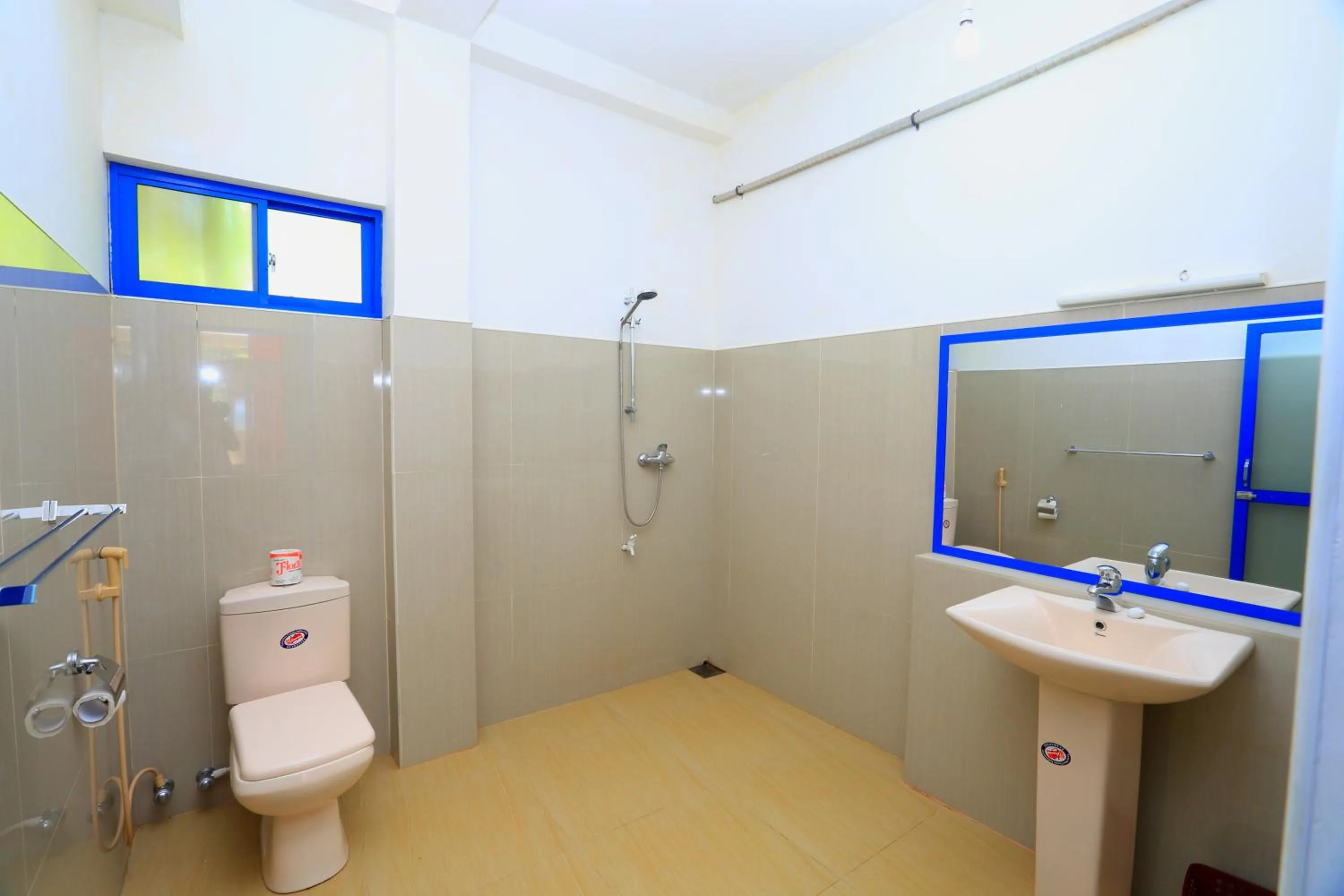 Bathroom in Jagabay Resort & Surfing School