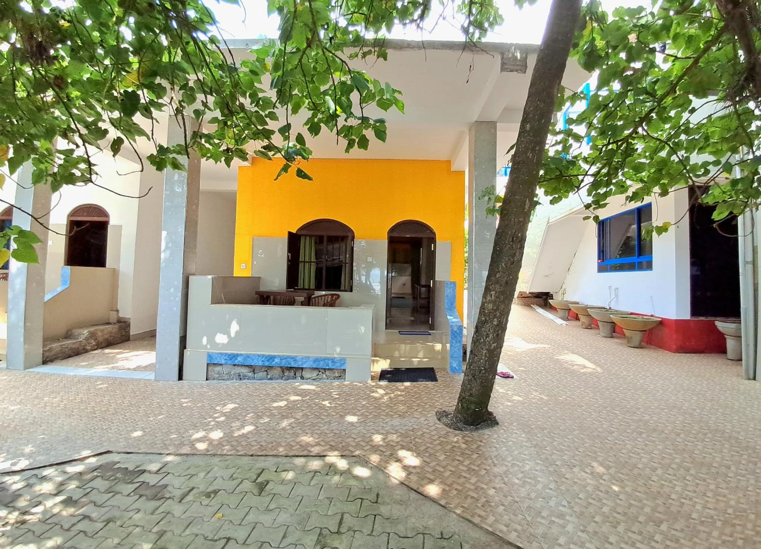 Seating area in Jagabay Resort & Surfing School