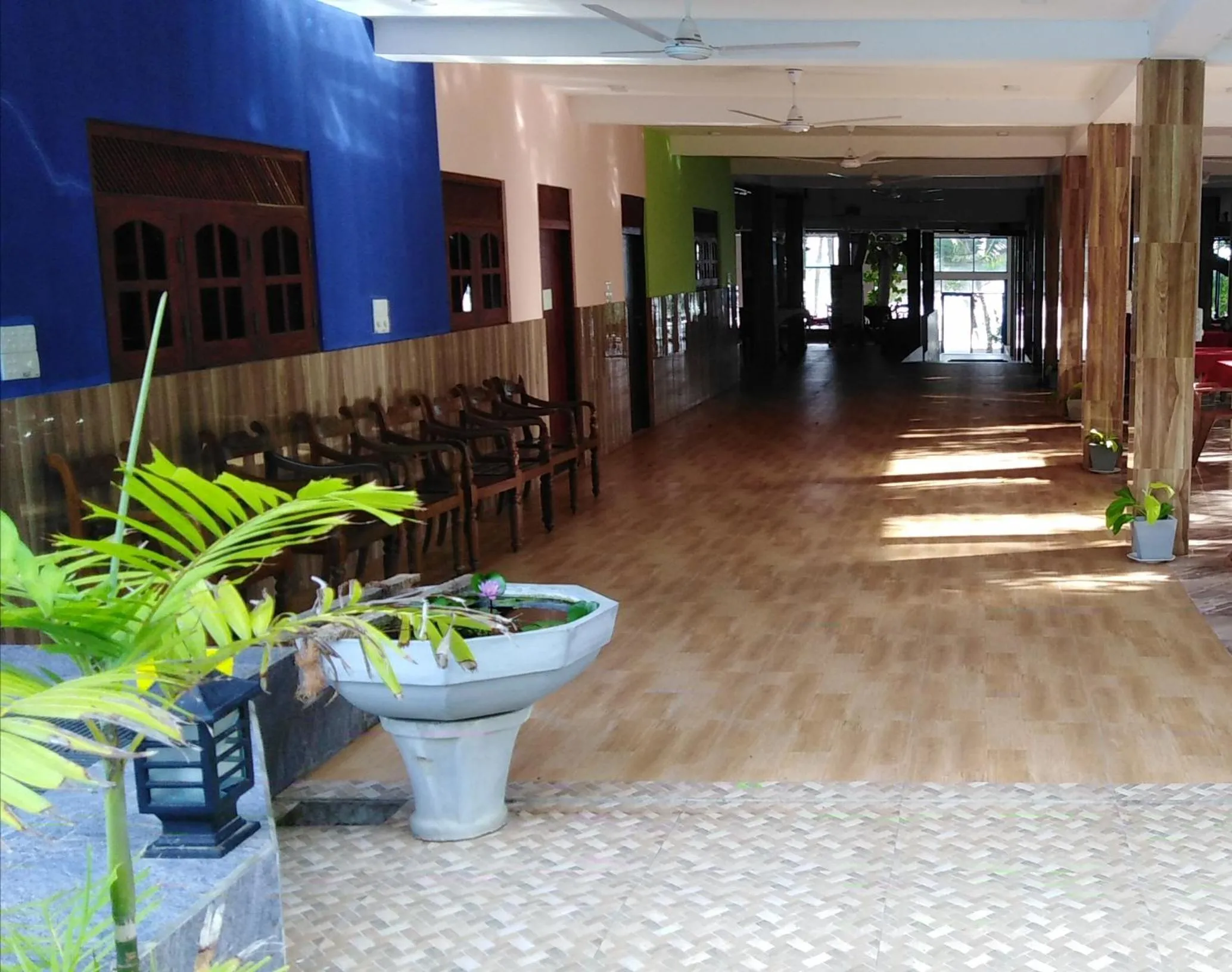 Seating area in Jagabay Resort & Surfing School