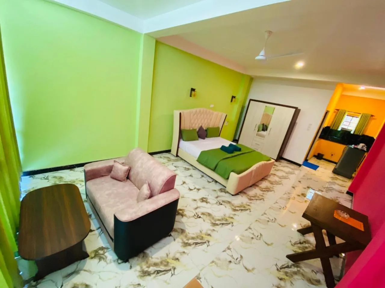 Photo of the whole room, Bed in Jagabay Resort & Surfing School