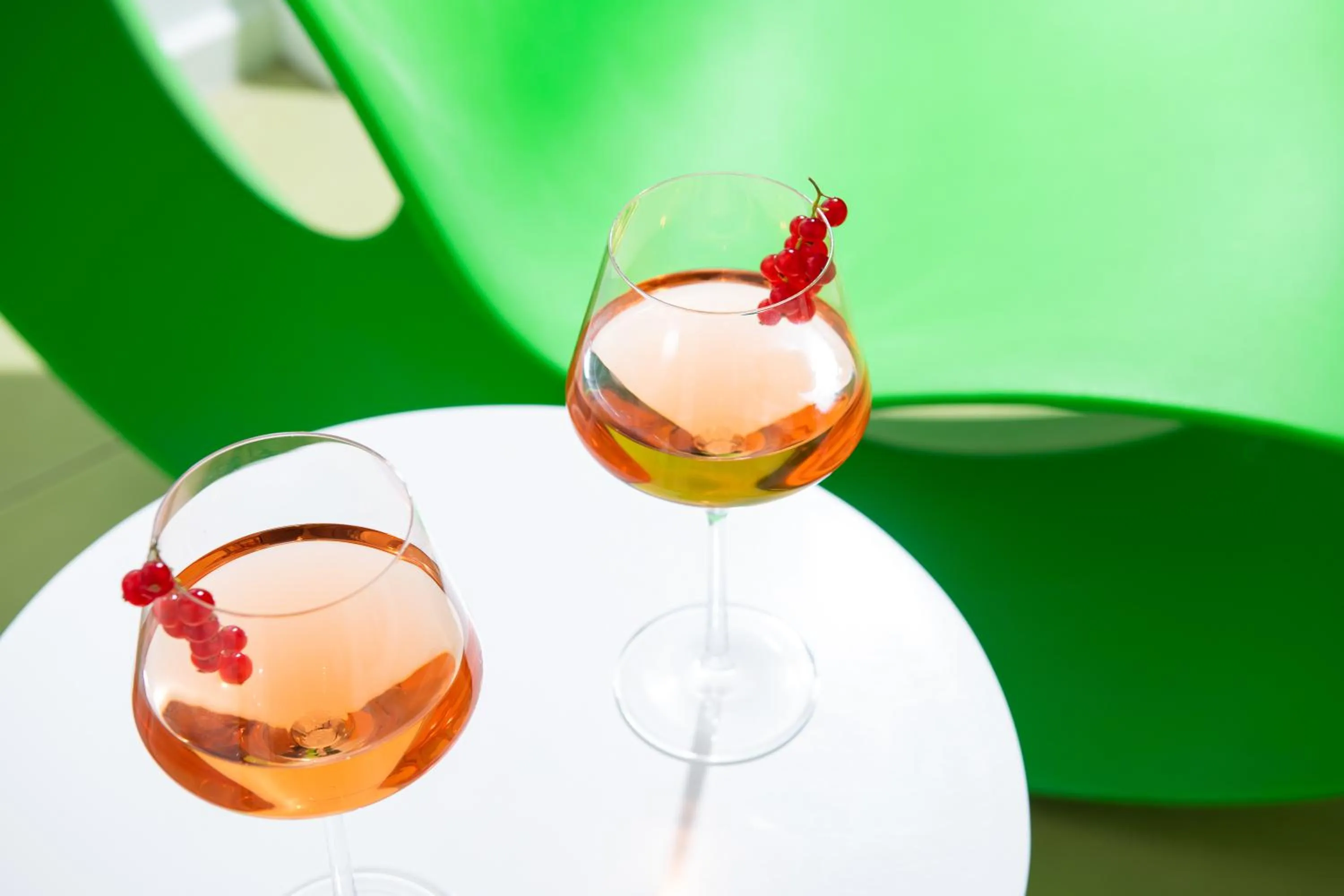 Drinks in Avant Garde Suites