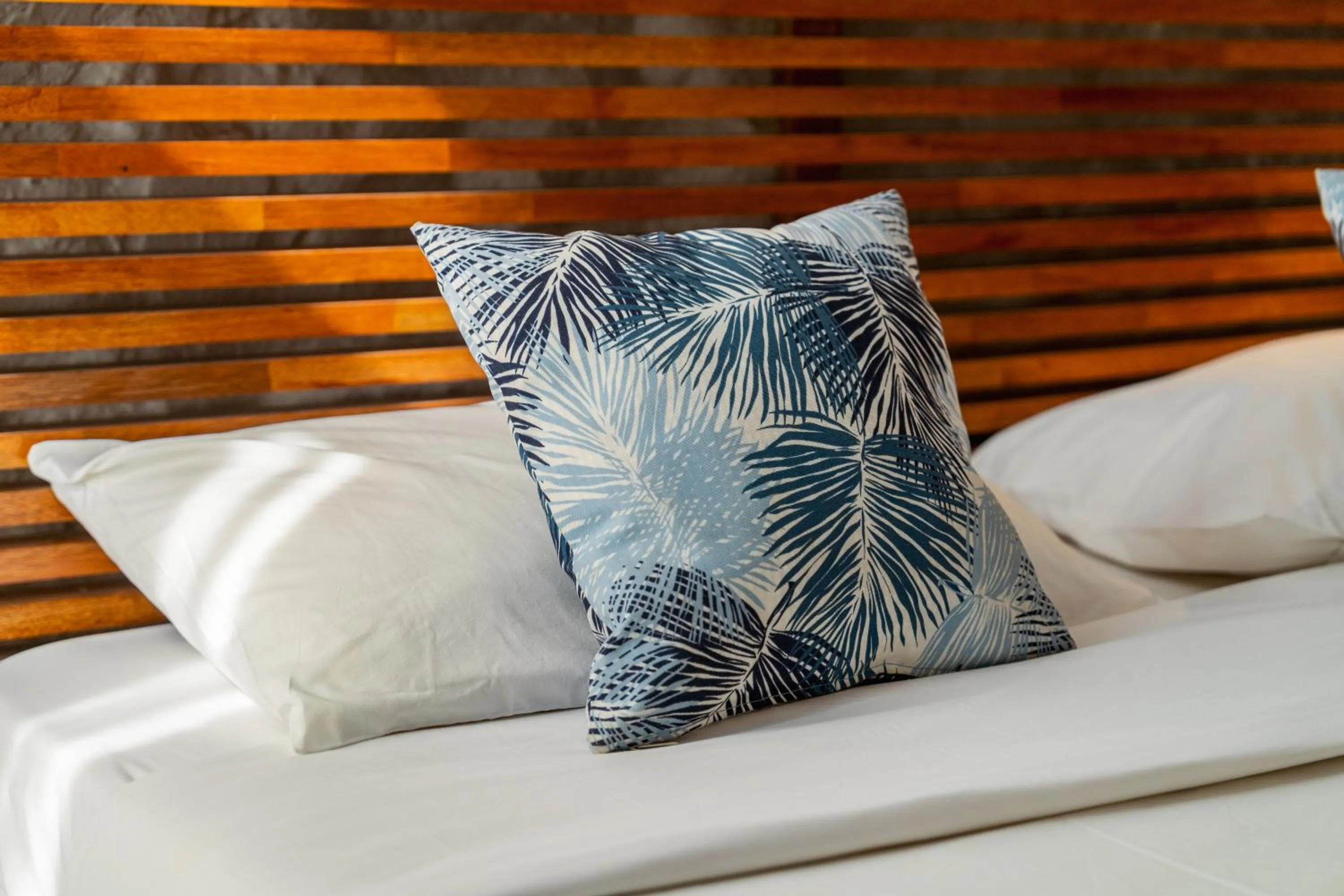 Decorative detail, Bed in Casuarina Resort and Spa