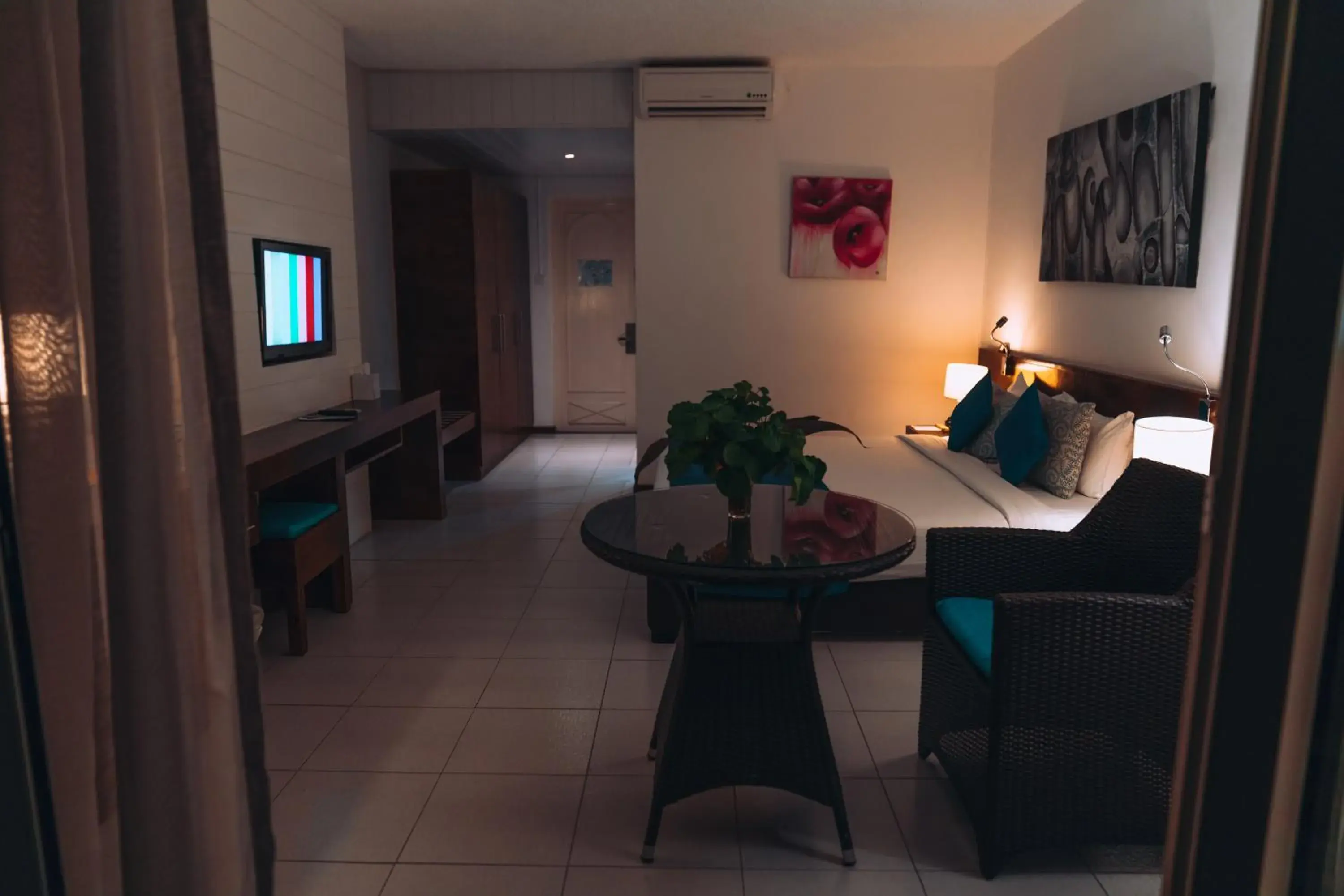 Living room in Casuarina Resort & Spa