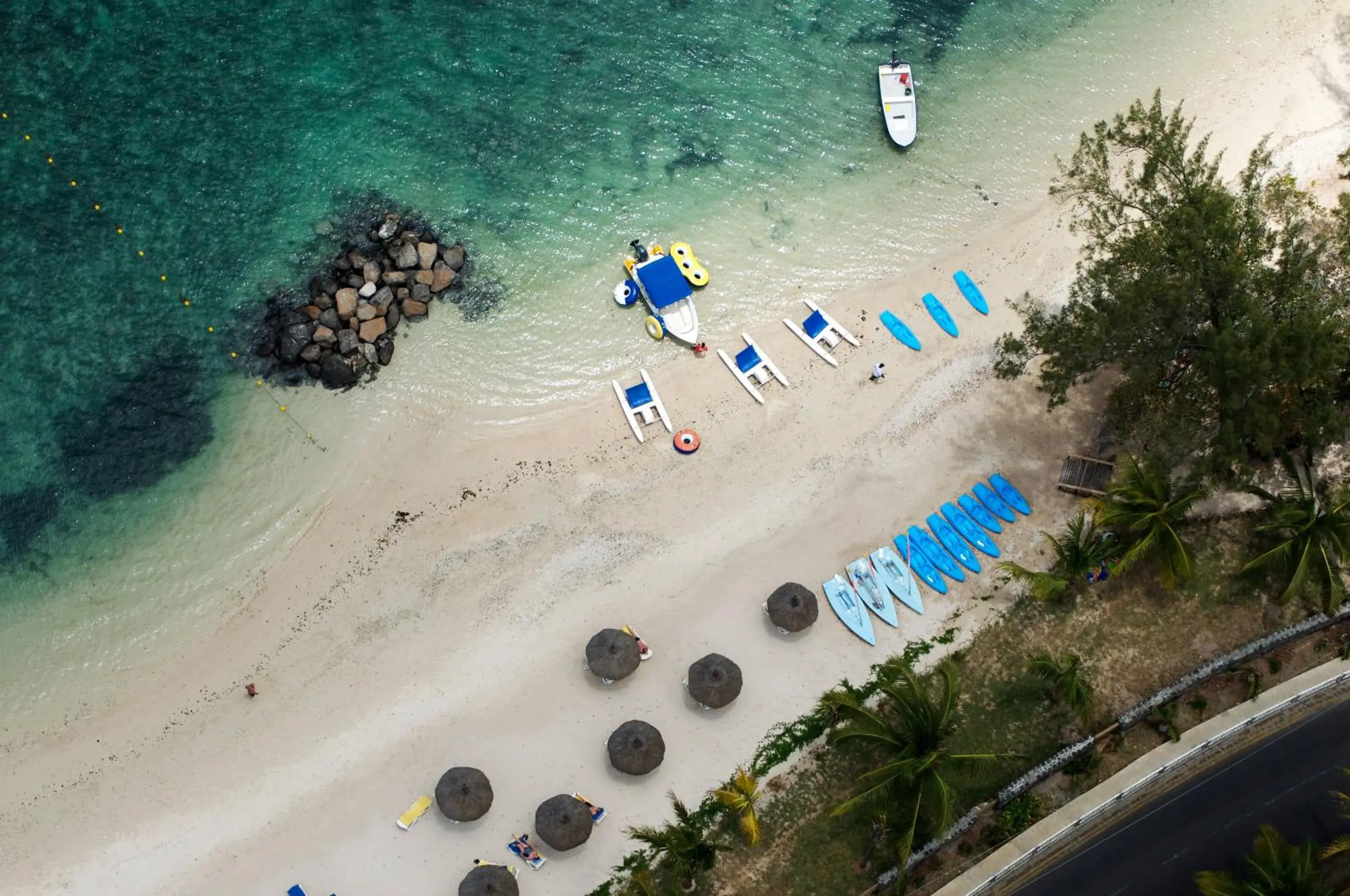 Bird's eye view in Le Cardinal Exclusive Resort Bird's eye view in Le Cardinal Exclusive Resort