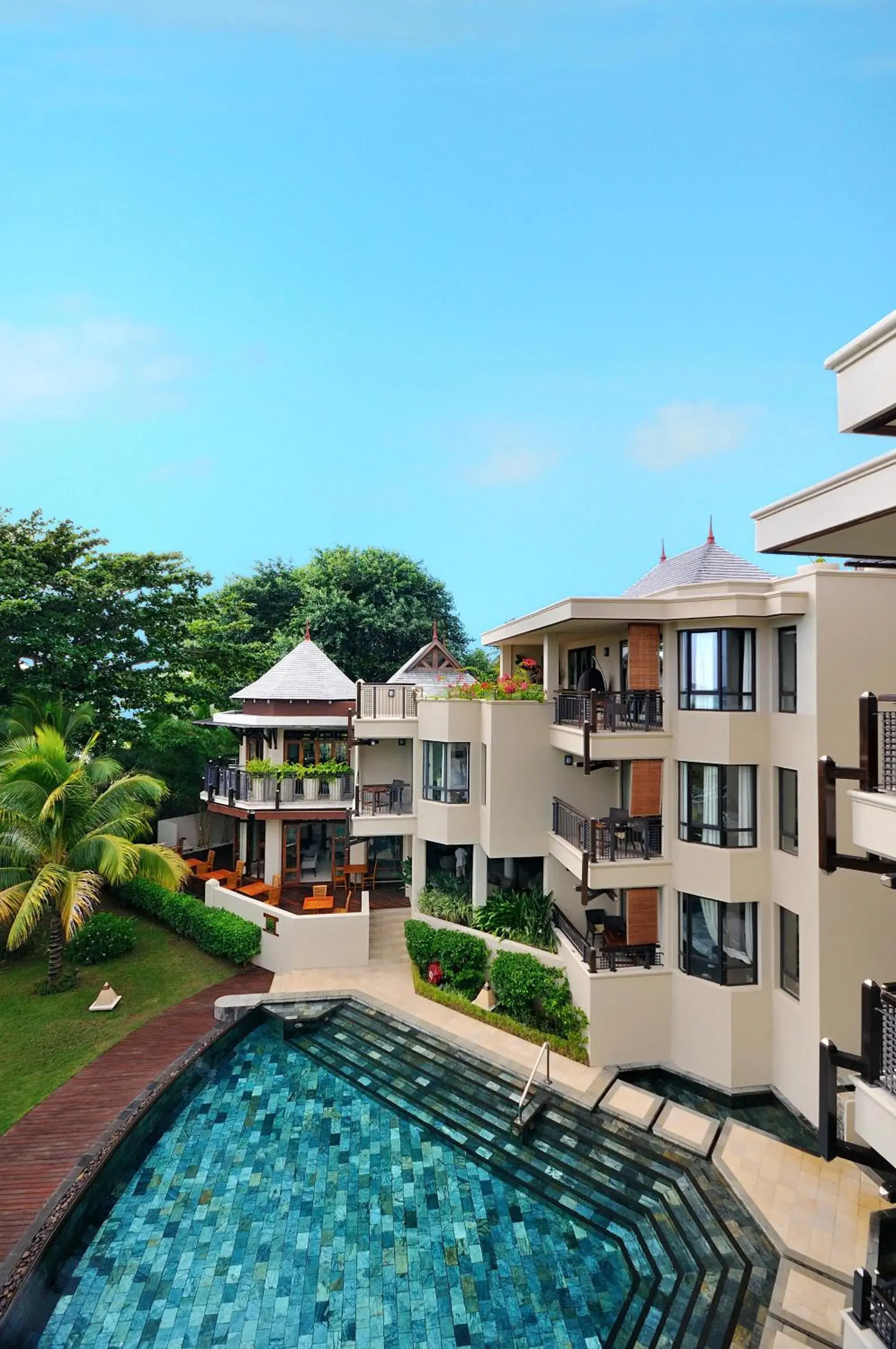 Property building in Le Cardinal Exclusive Resort Property building in Le Cardinal Exclusive Resort