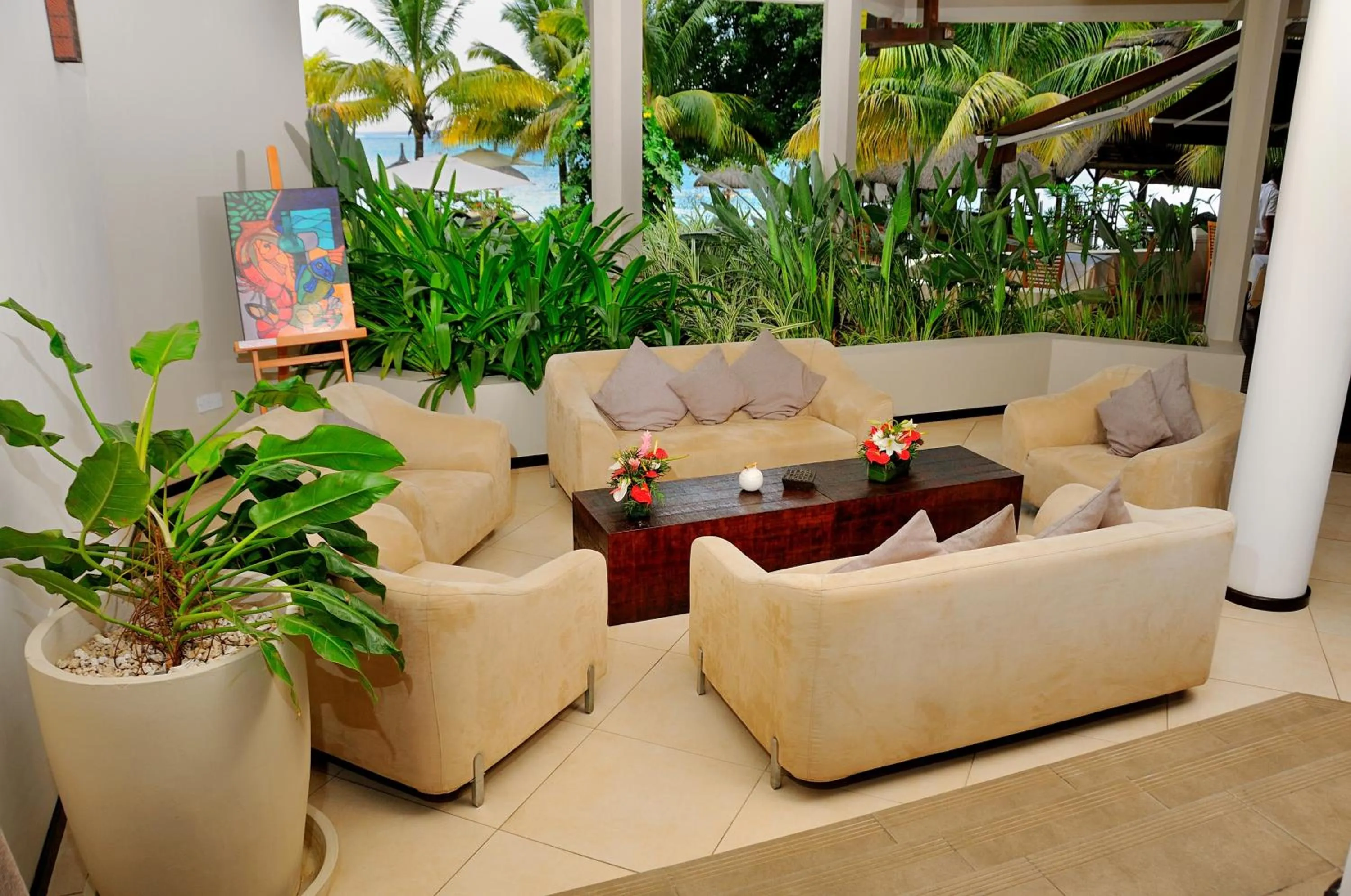 Lobby or reception in Le Cardinal Exclusive Resort