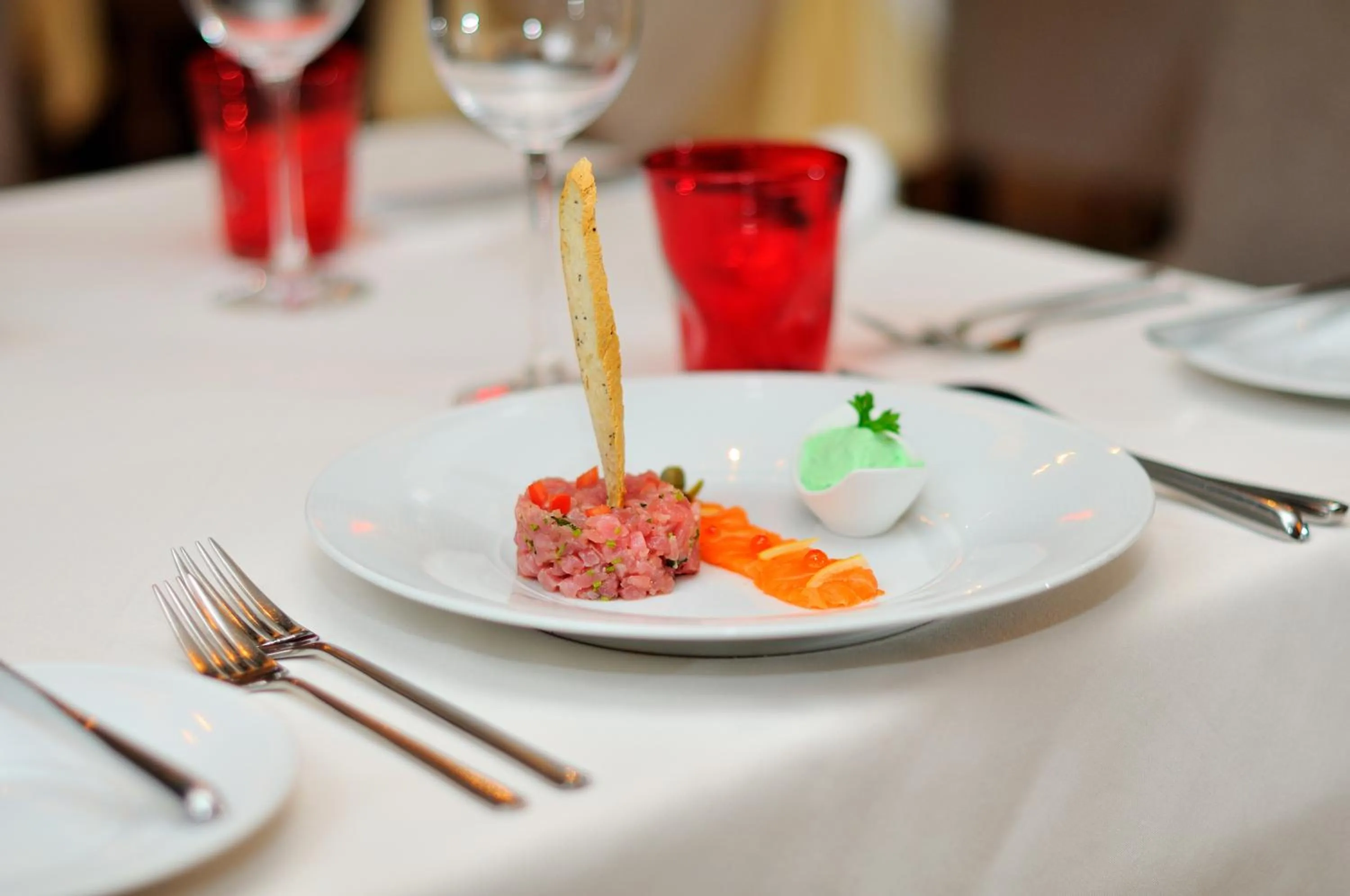 Food close-up in Le Cardinal Exclusive Resort