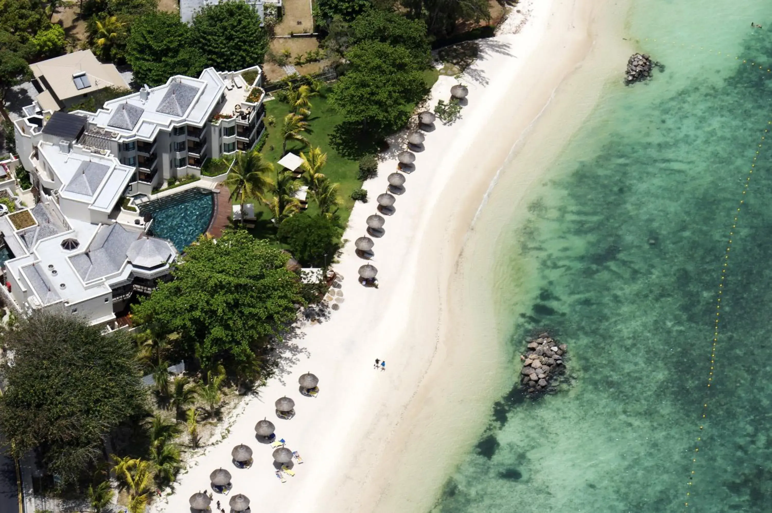 Bird's eye view in Le Cardinal Exclusive Resort Bird's eye view in Le Cardinal Exclusive Resort