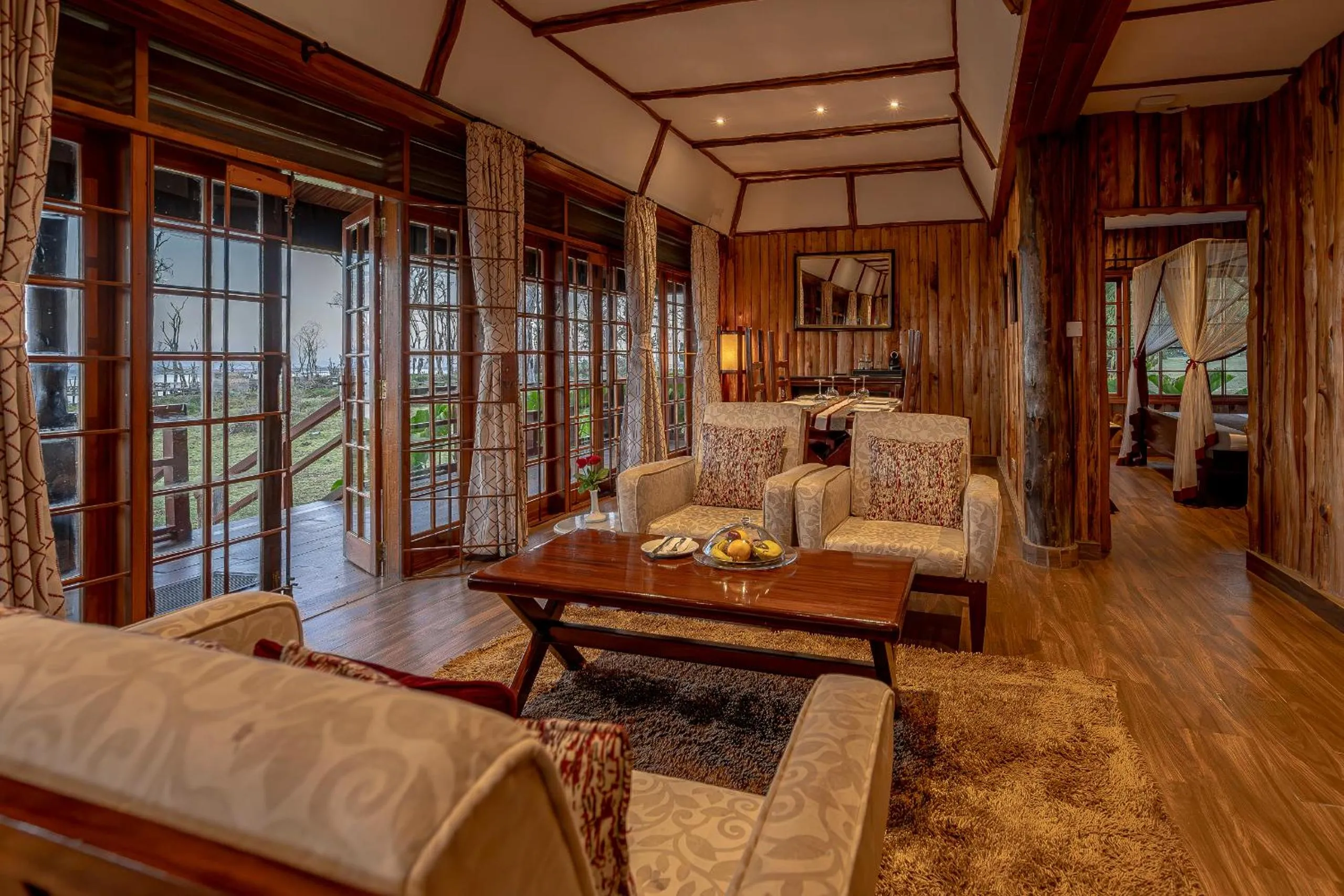 Seating area in Muthu Lake Naivasha Country Club, Naivasha