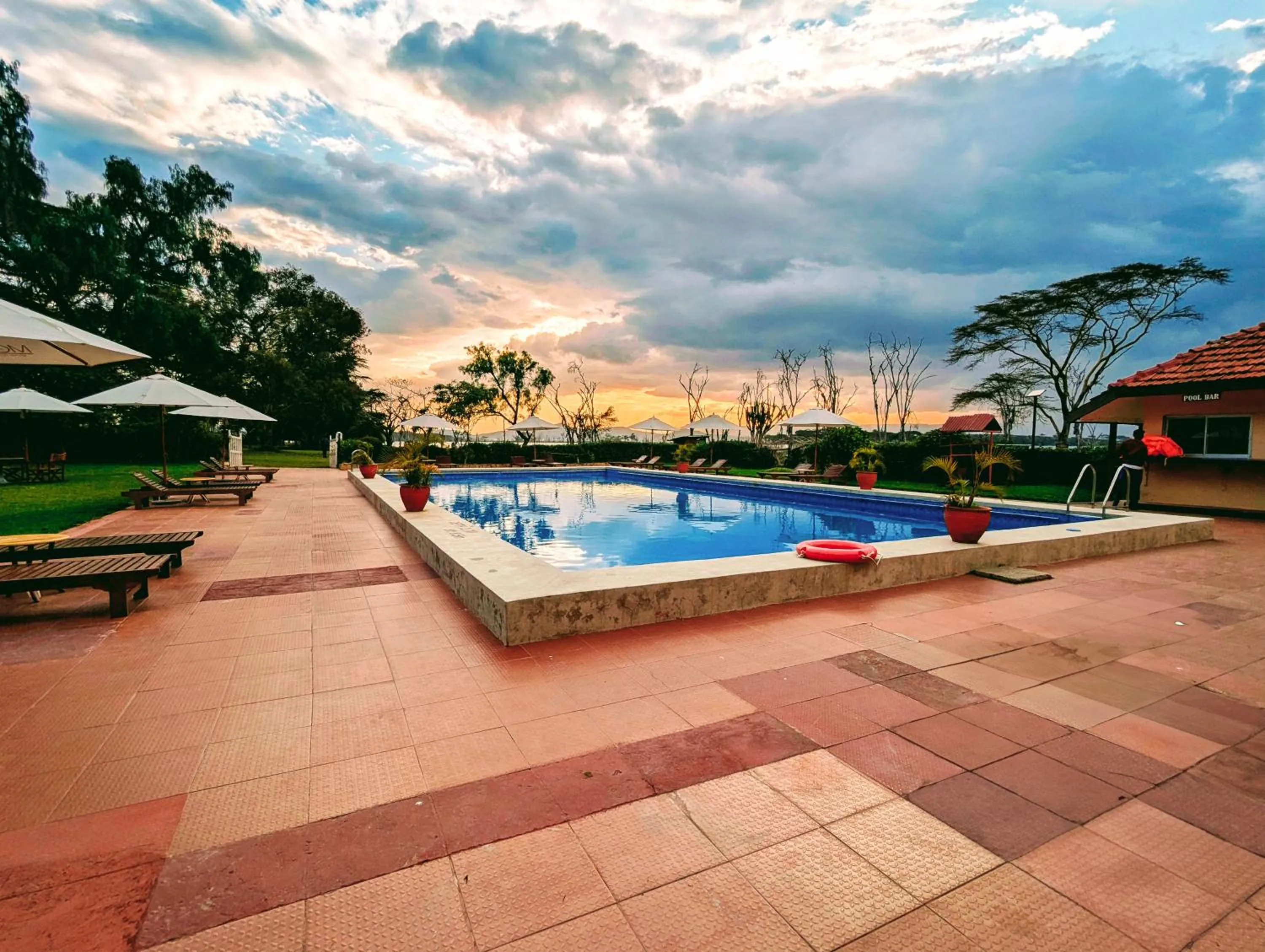 Swimming pool in Muthu Lake Naivasha Country Club, Naivasha