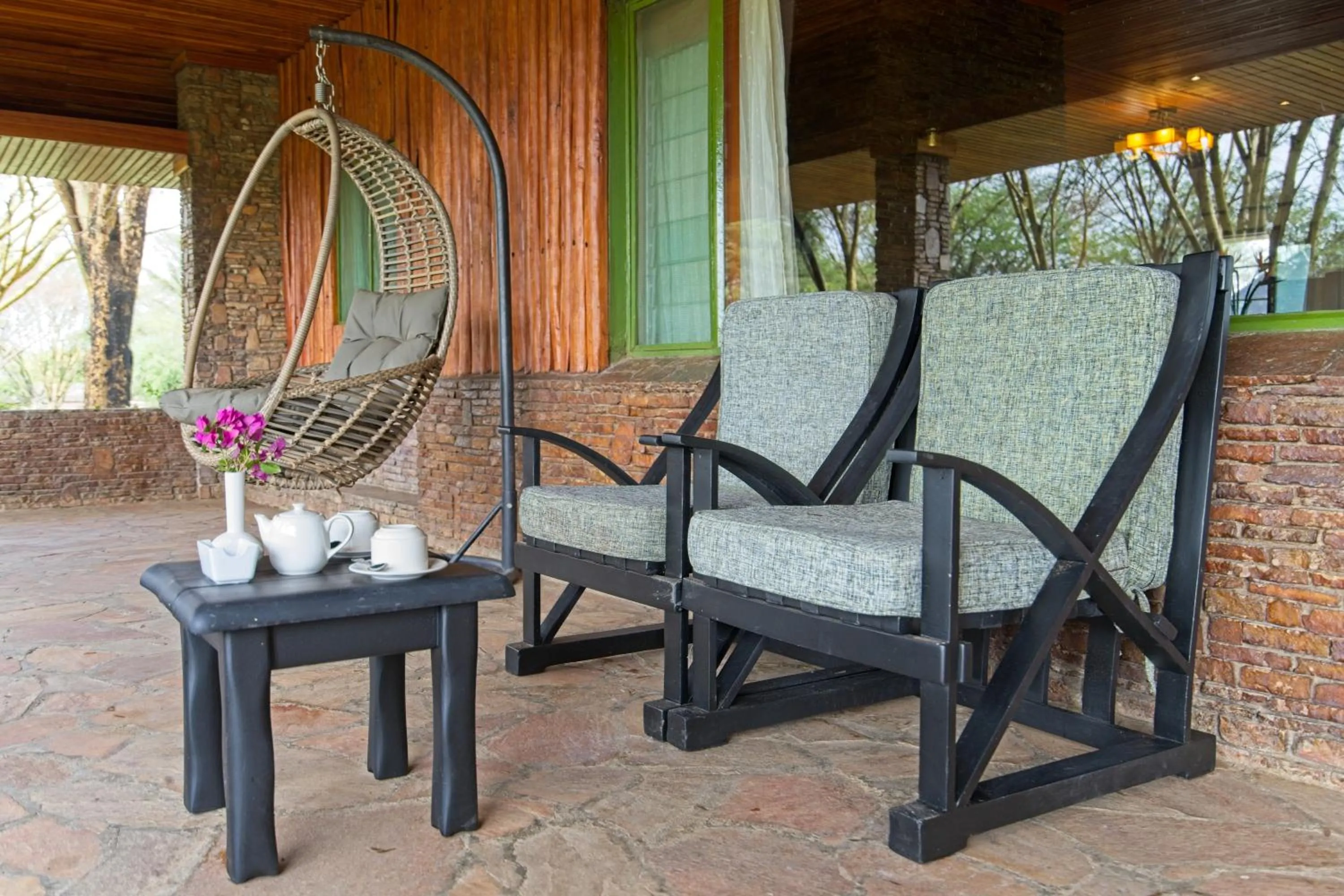 Balcony/Terrace in Muthu Keekorok Lodge, Maasai Mara, Narok