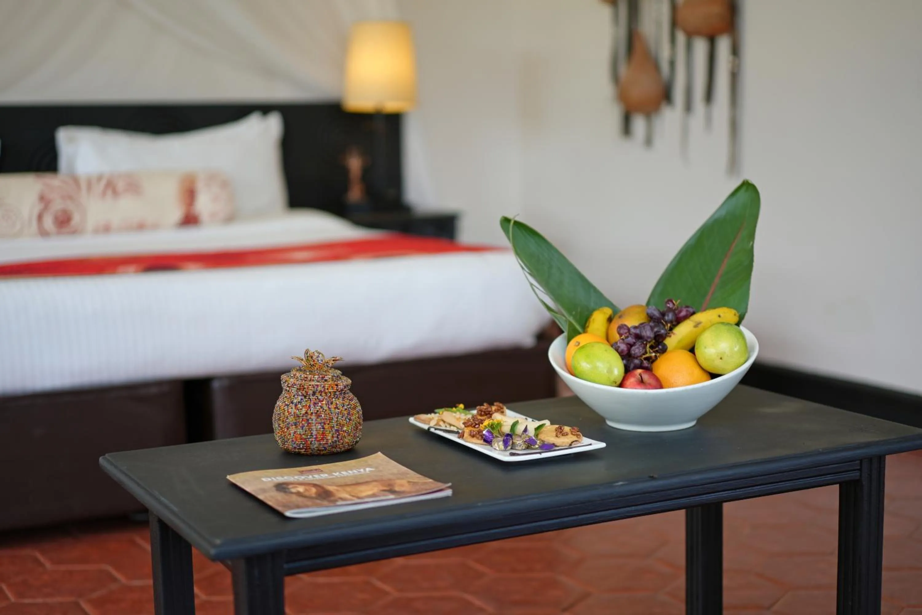 Bed in Muthu Keekorok Lodge, Maasai Mara, Narok