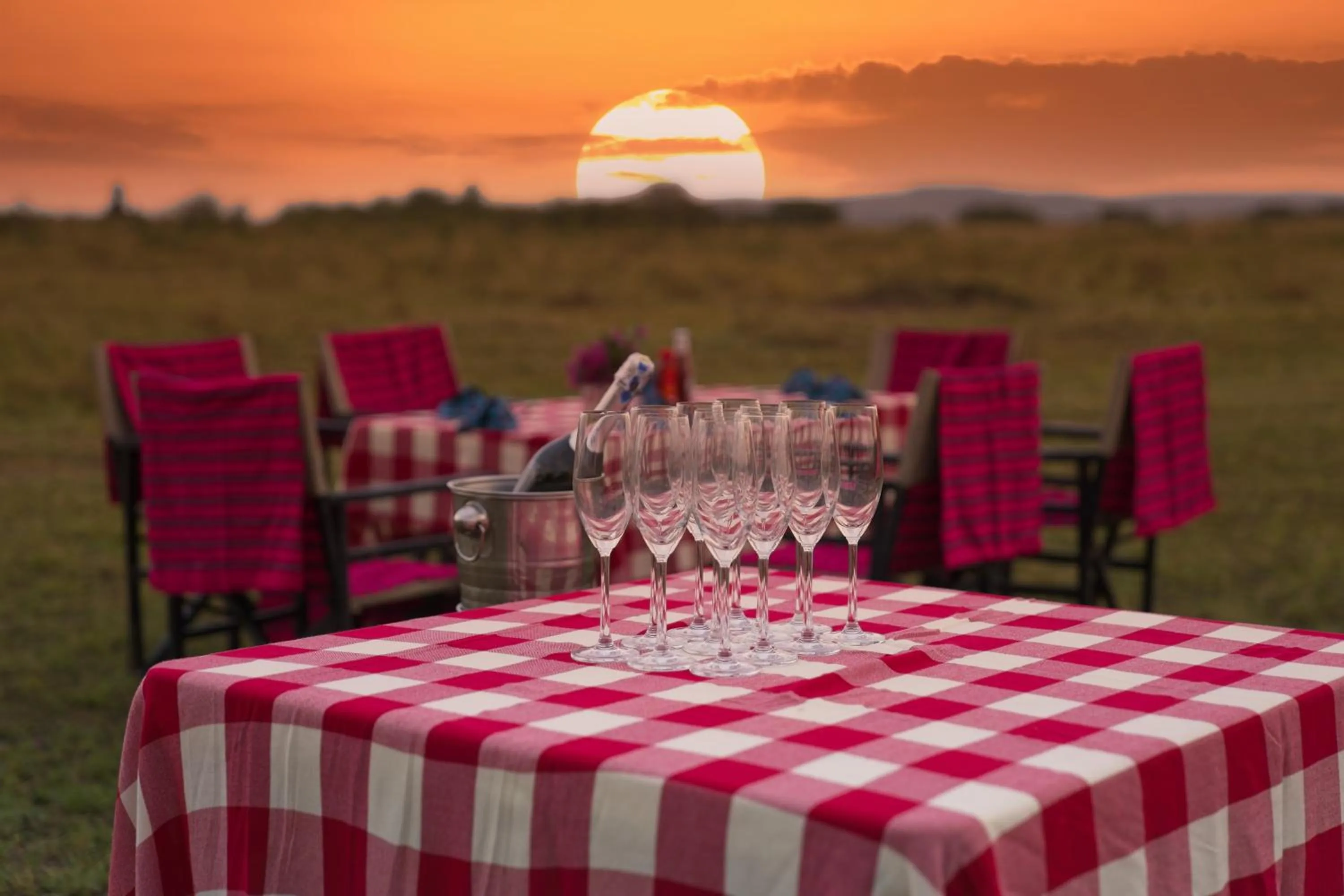 Natural landscape in Muthu Keekorok Lodge, Maasai Mara, Narok