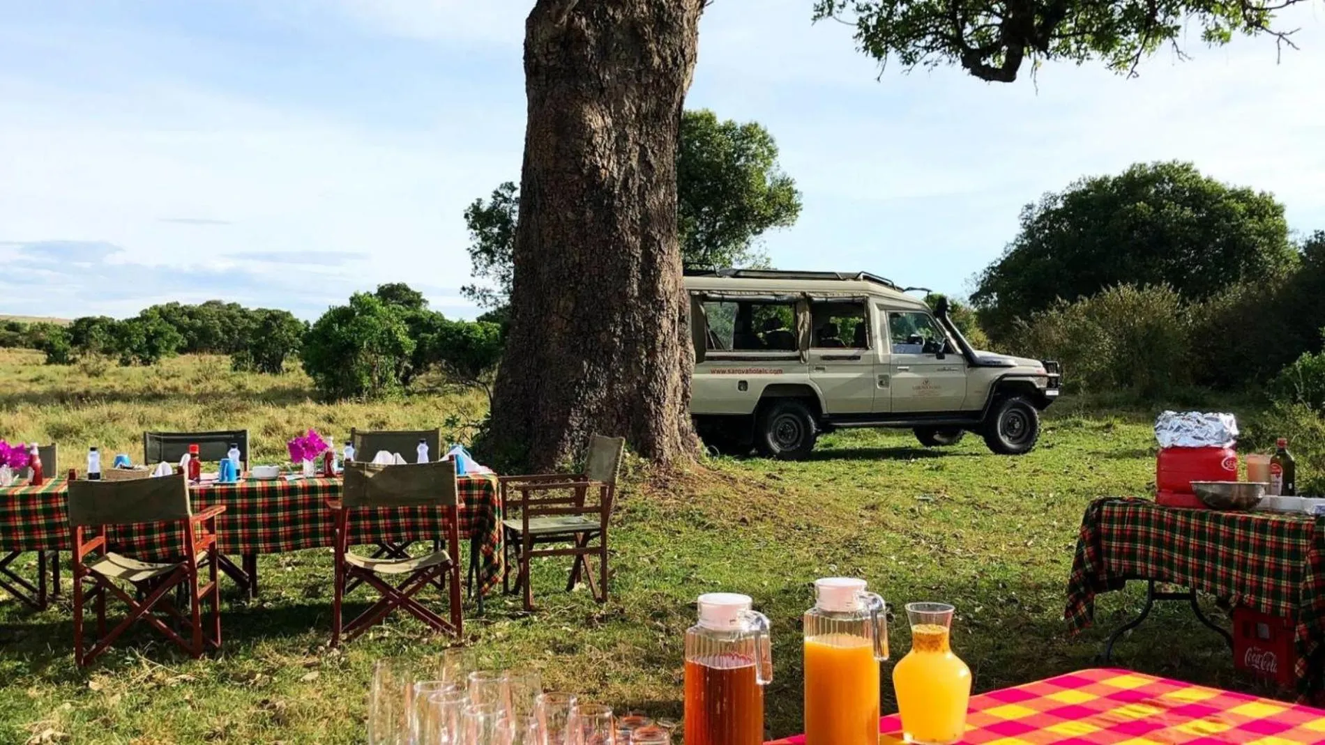 Natural landscape in Muthu Keekorok Lodge, Maasai Mara, Narok
