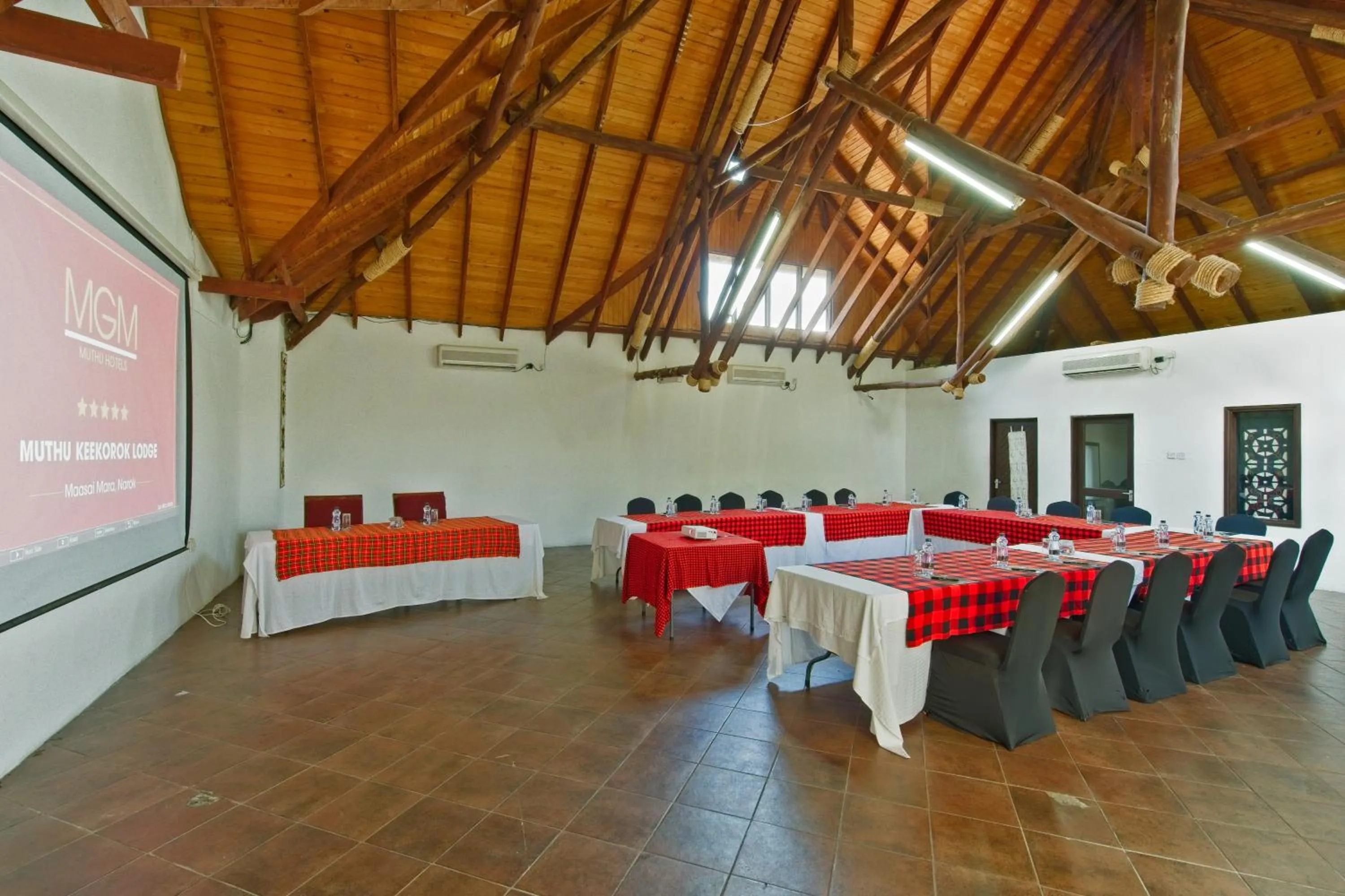 Meeting/conference room in Muthu Keekorok Lodge, Maasai Mara, Narok