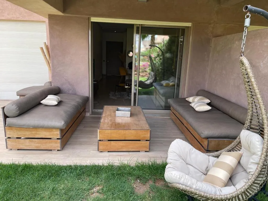 Appartement à Prestigia Marrakeche avec jardin