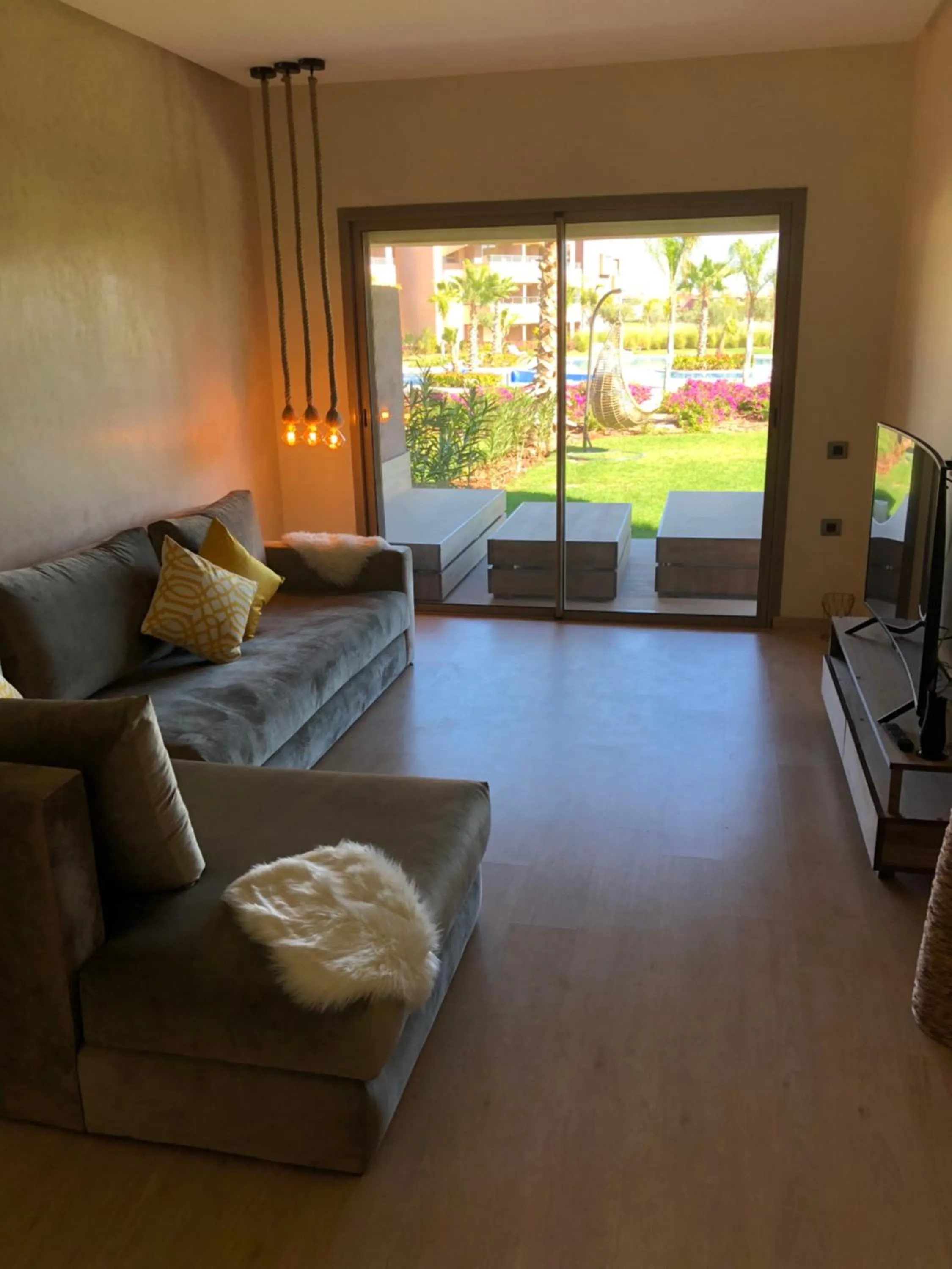 Appartement à Prestigia Marrakeche avec jardin