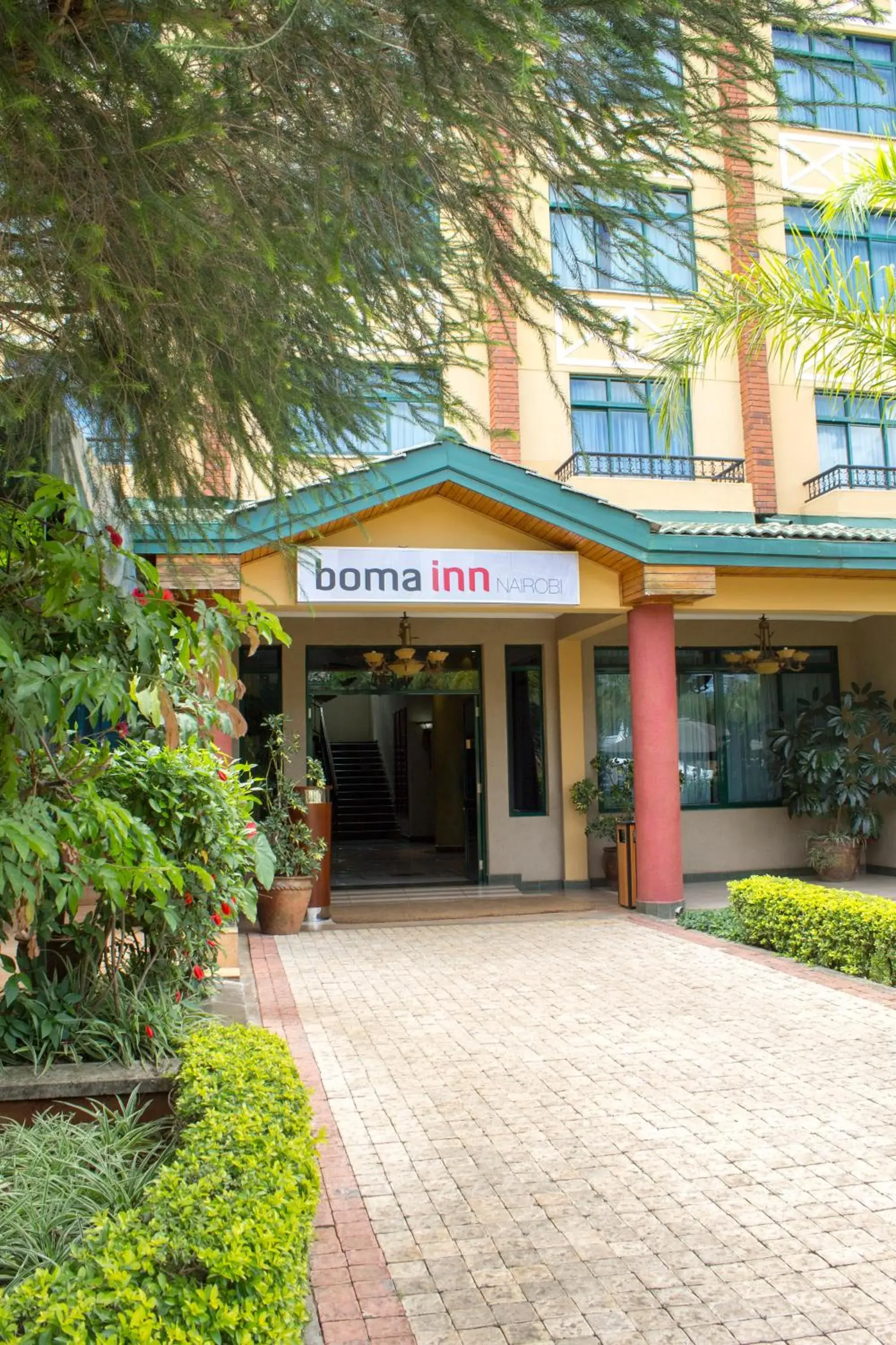 Facade/entrance in Boma Inn Nairobi Facade/entrance in Boma Inn Nairobi