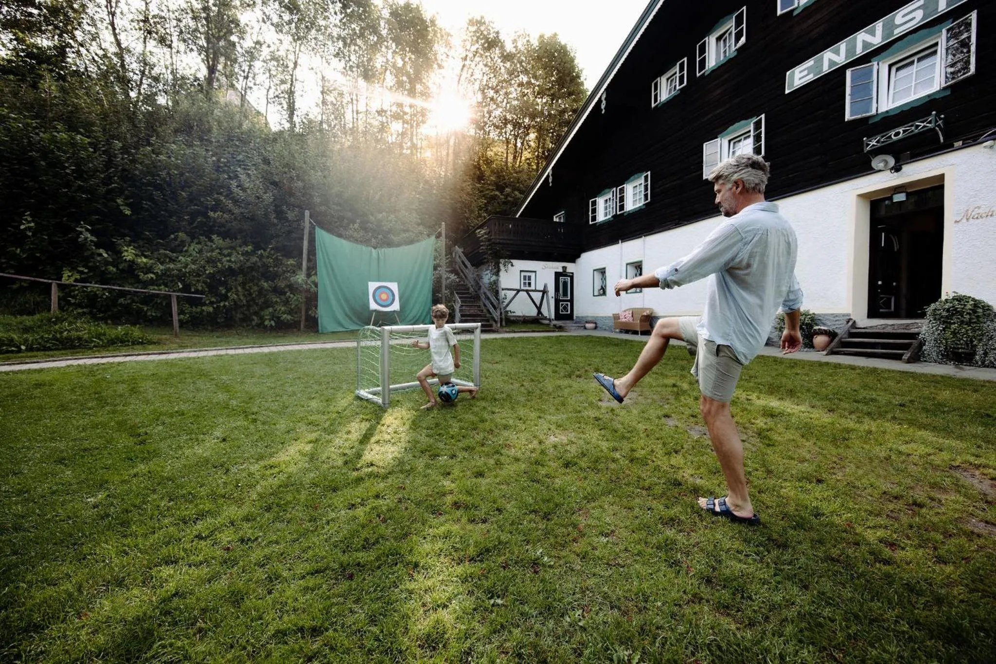 Garden in Resl Resort