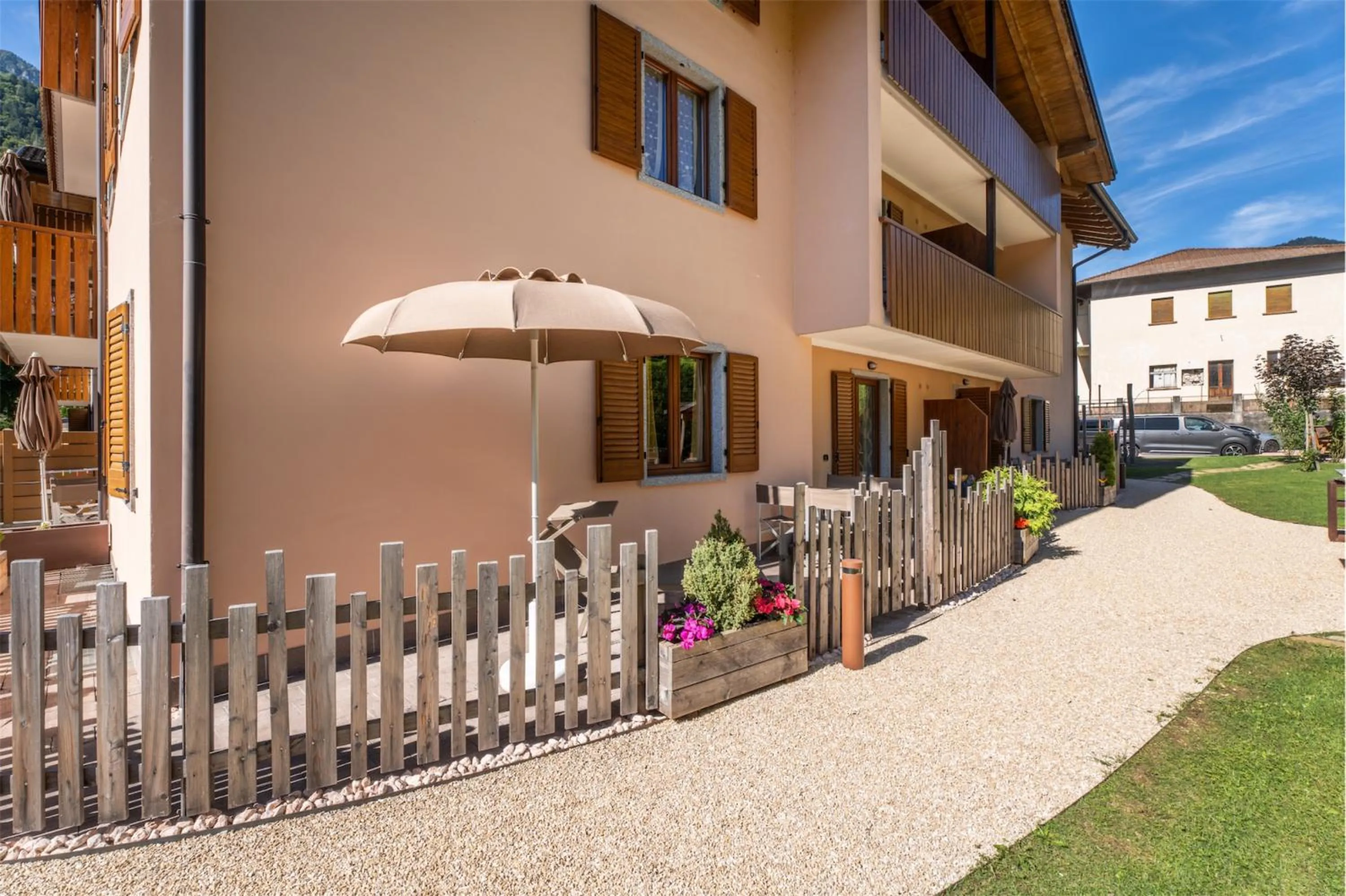 Inner courtyard view in CROSINA HOLIDAY - Residence Toli