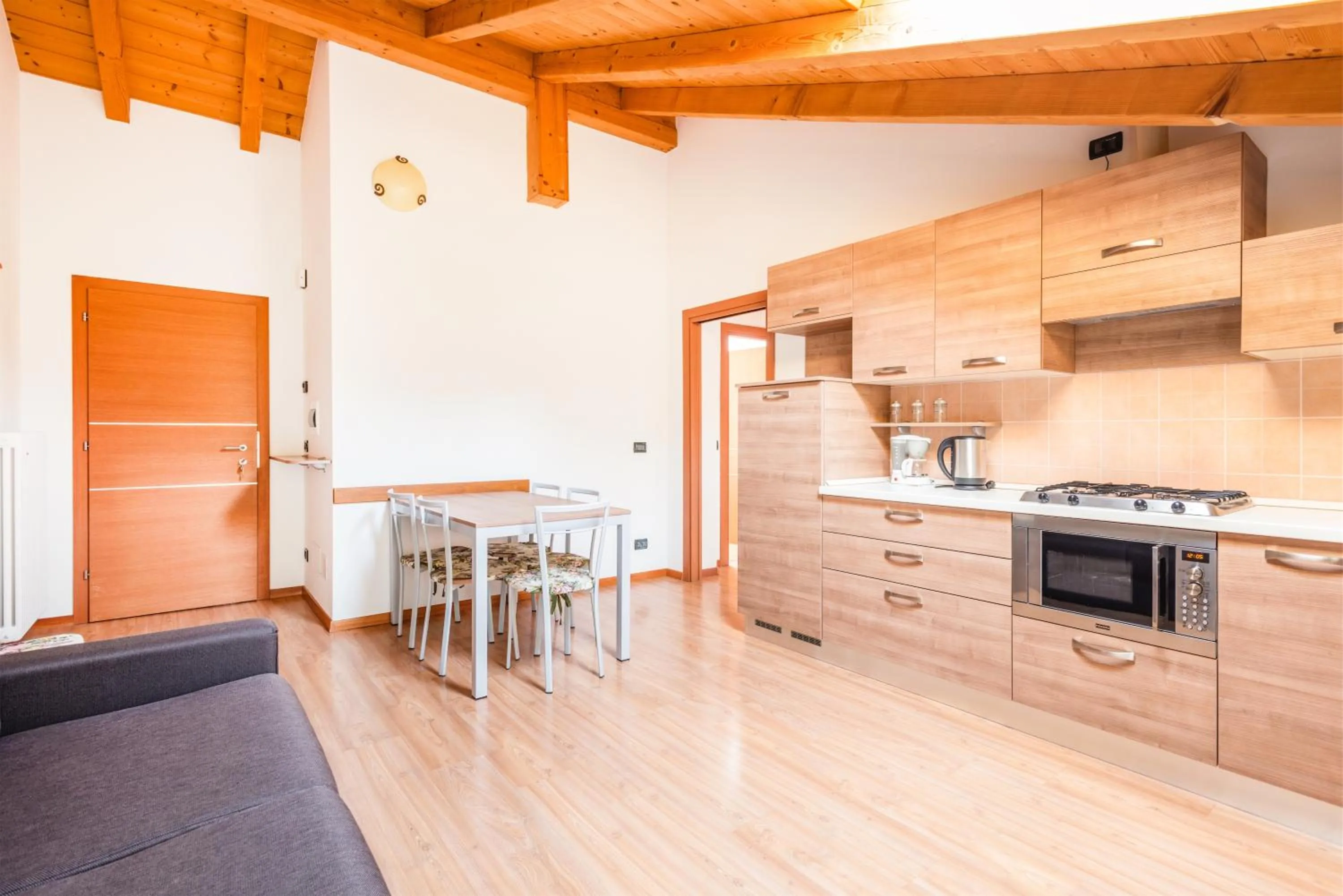 Kitchen or kitchenette in CROSINA HOLIDAY - Residence Toli