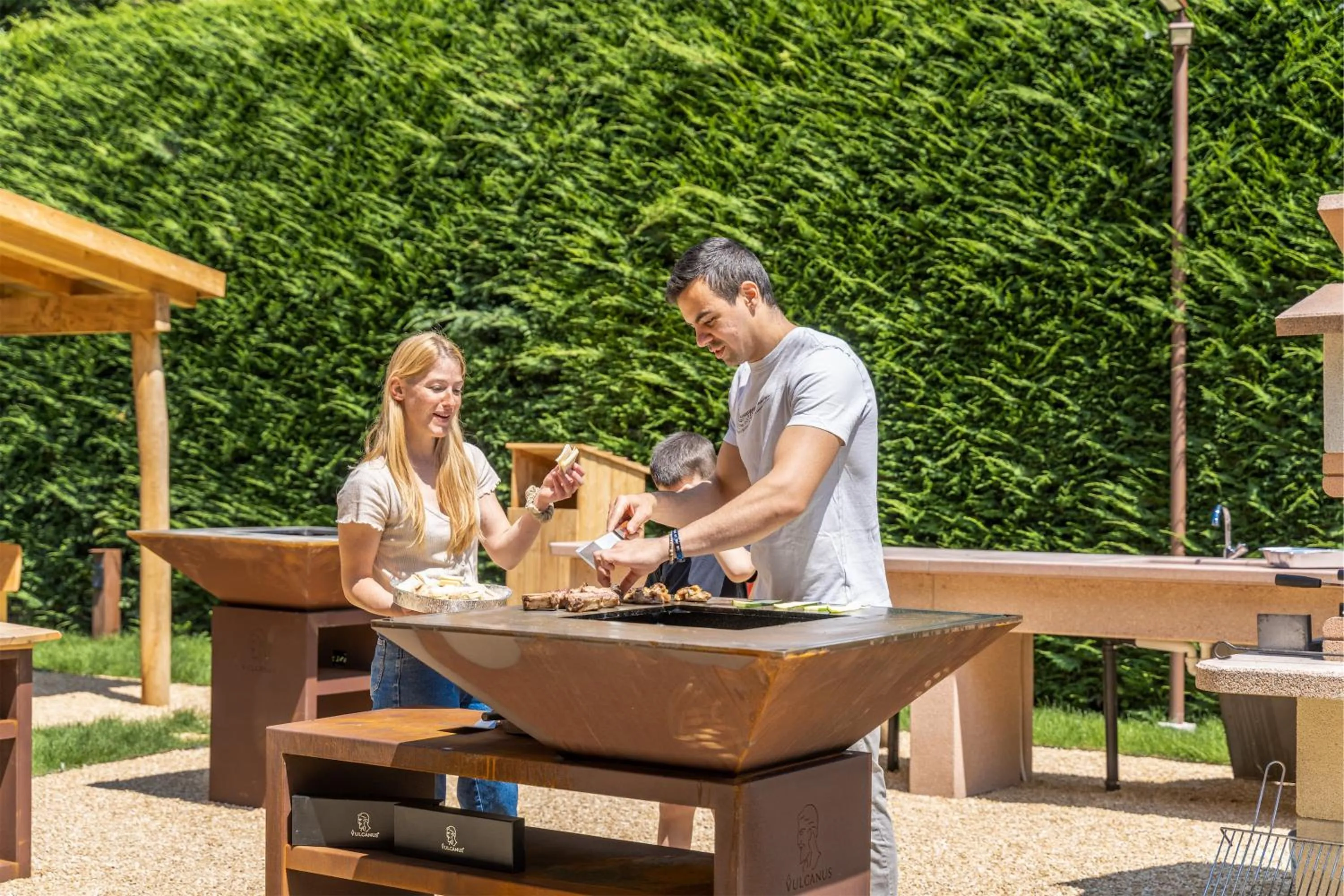 BBQ facilities in CROSINA HOLIDAY - Residence Toli