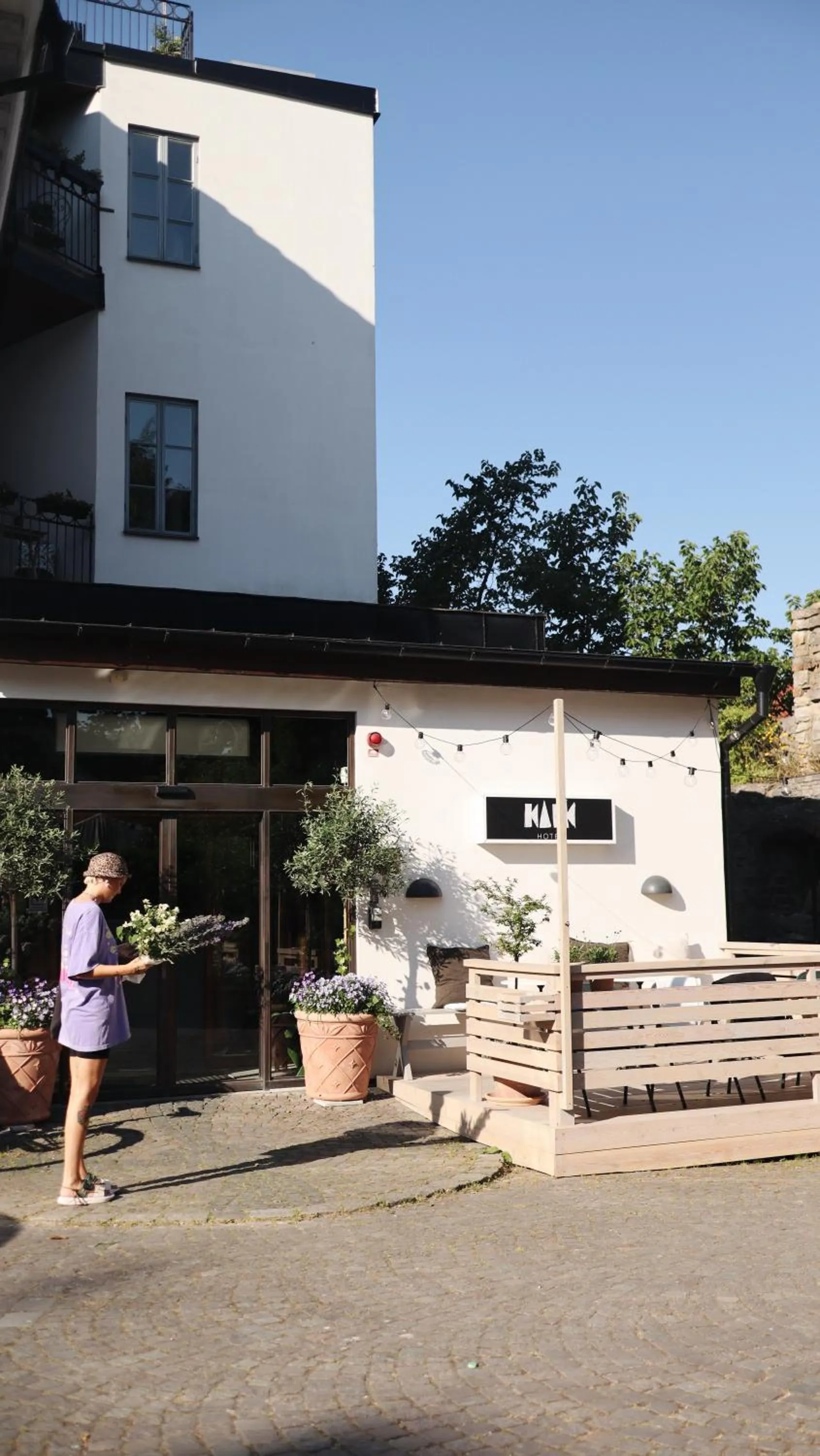 Facade/entrance in Kalk Hotel