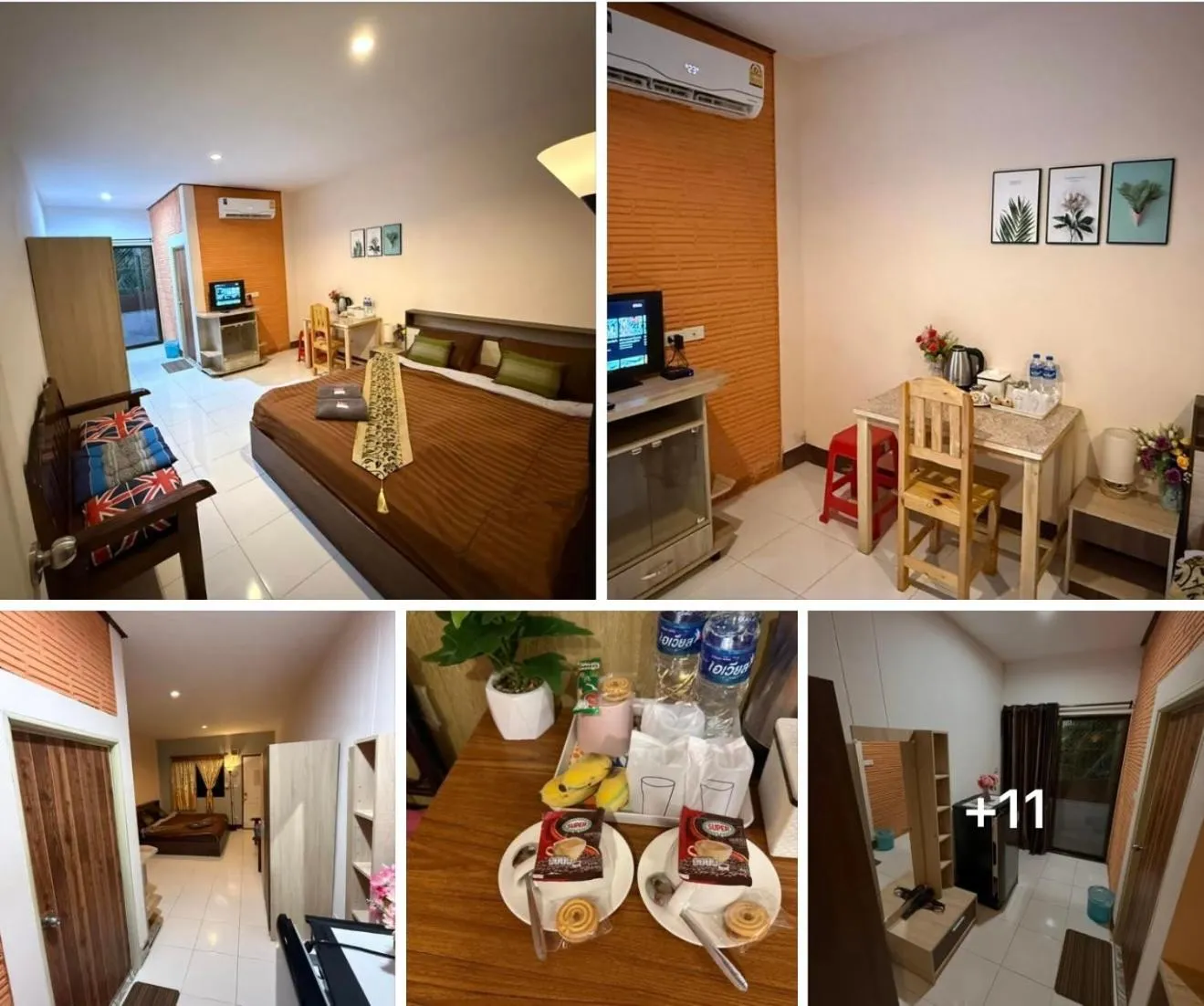 Bed in Sandee Place Mountain View Hotel โรงแรมแสนดีเพลส เมาเท่นวิว จอมทอง