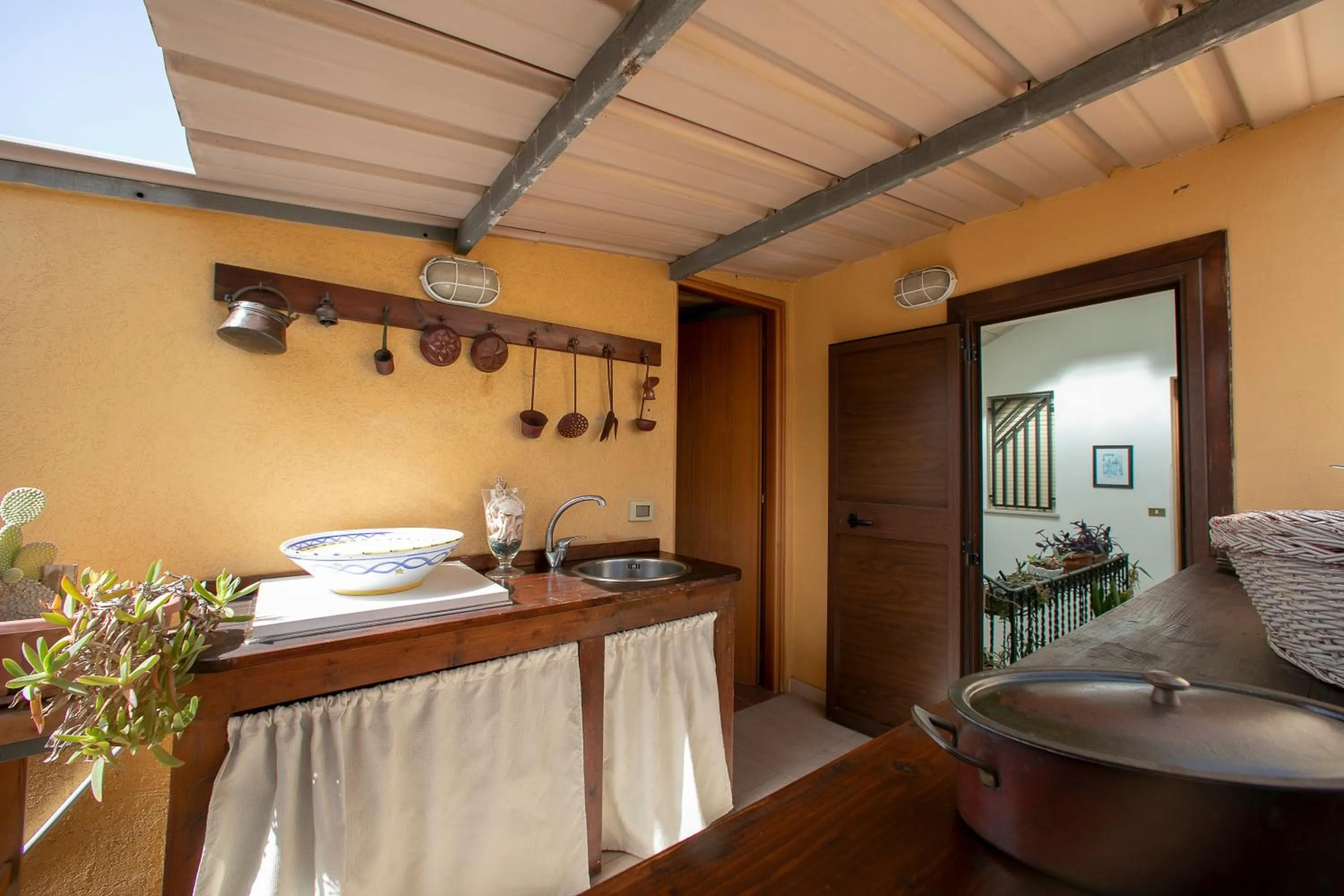 Balcony/Terrace, Bed in Terrazze Villanova