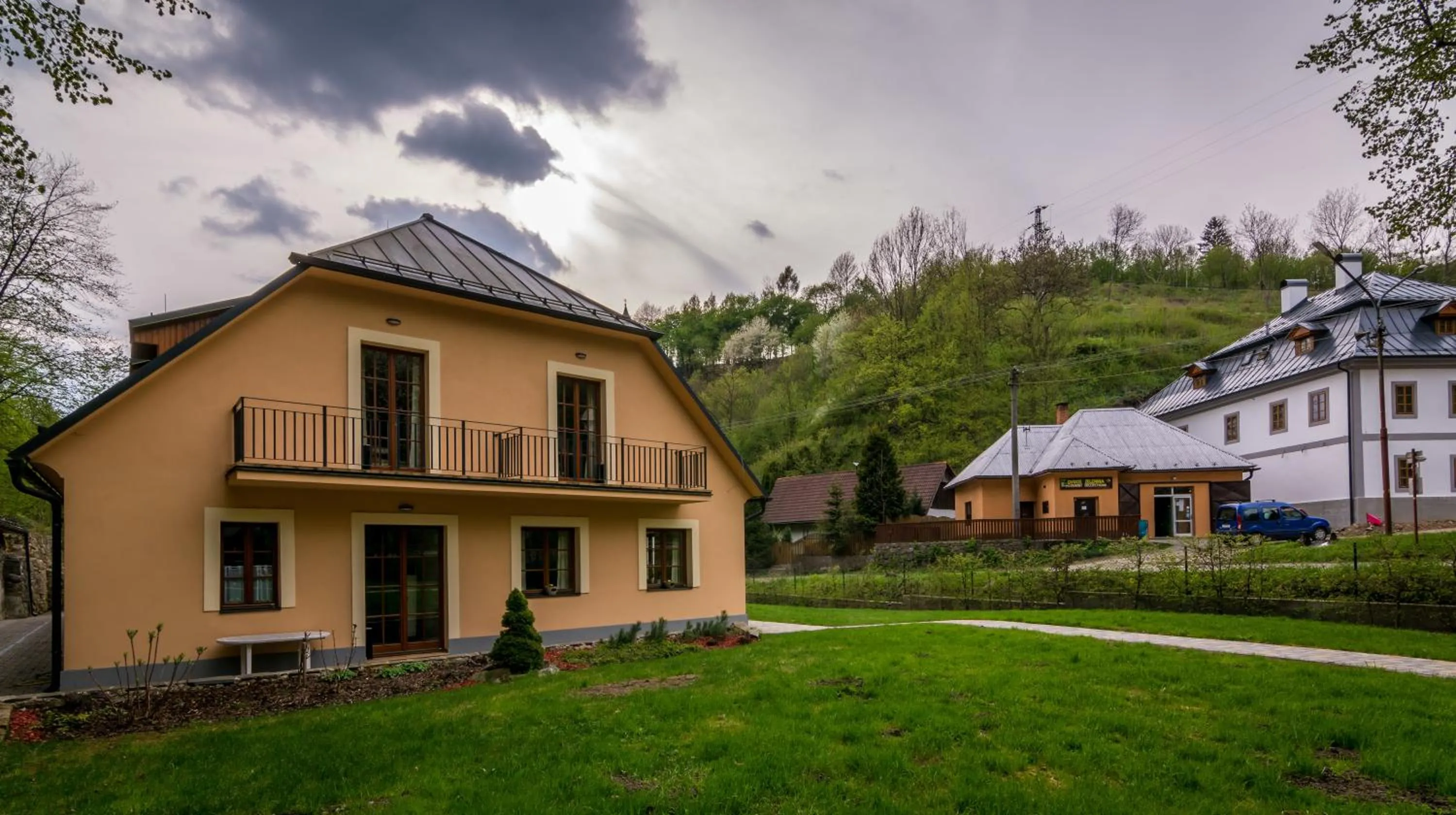 Property building in Apartmány Weissov Dom