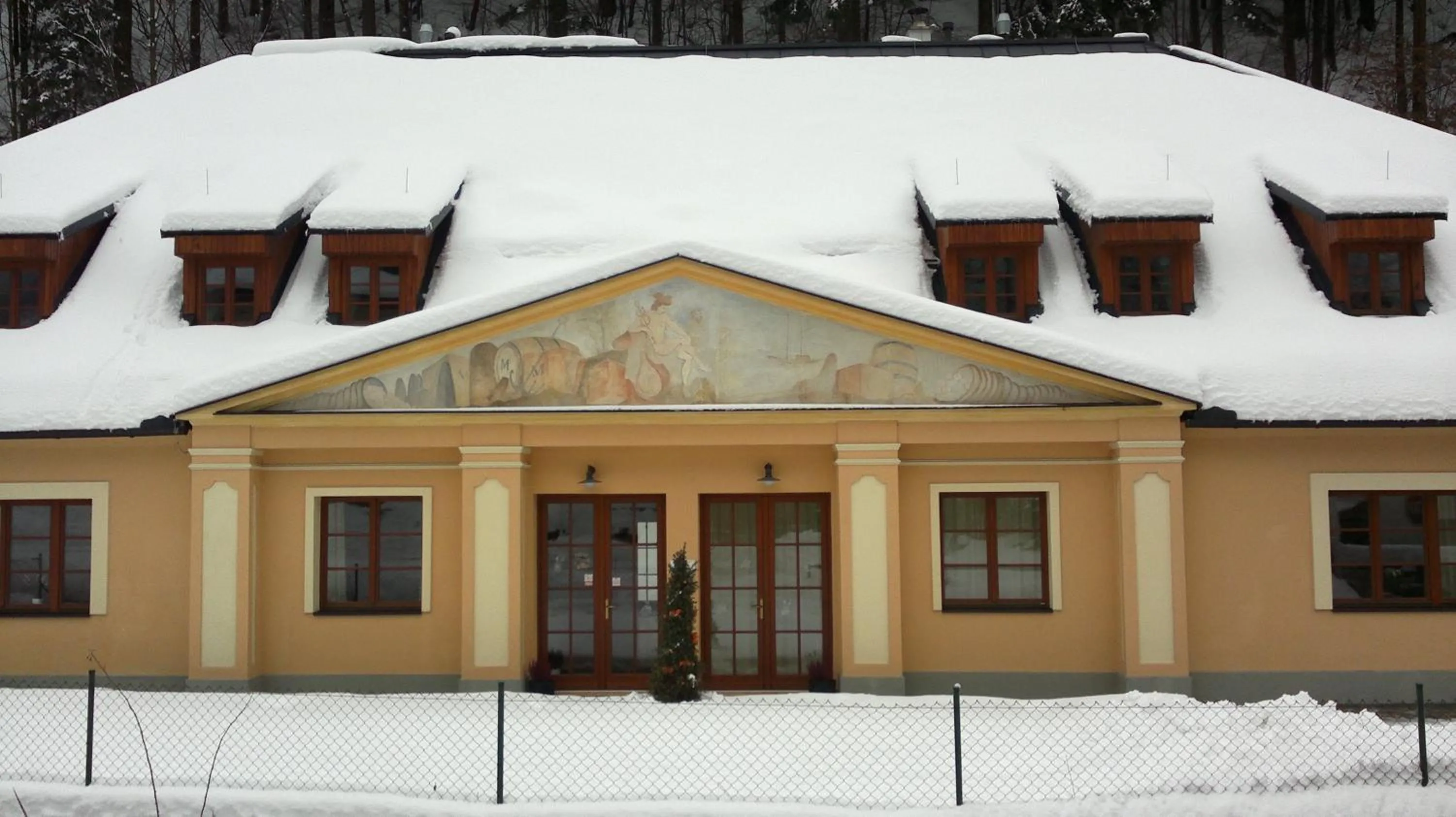 Facade/entrance in Apartmány Weissov Dom