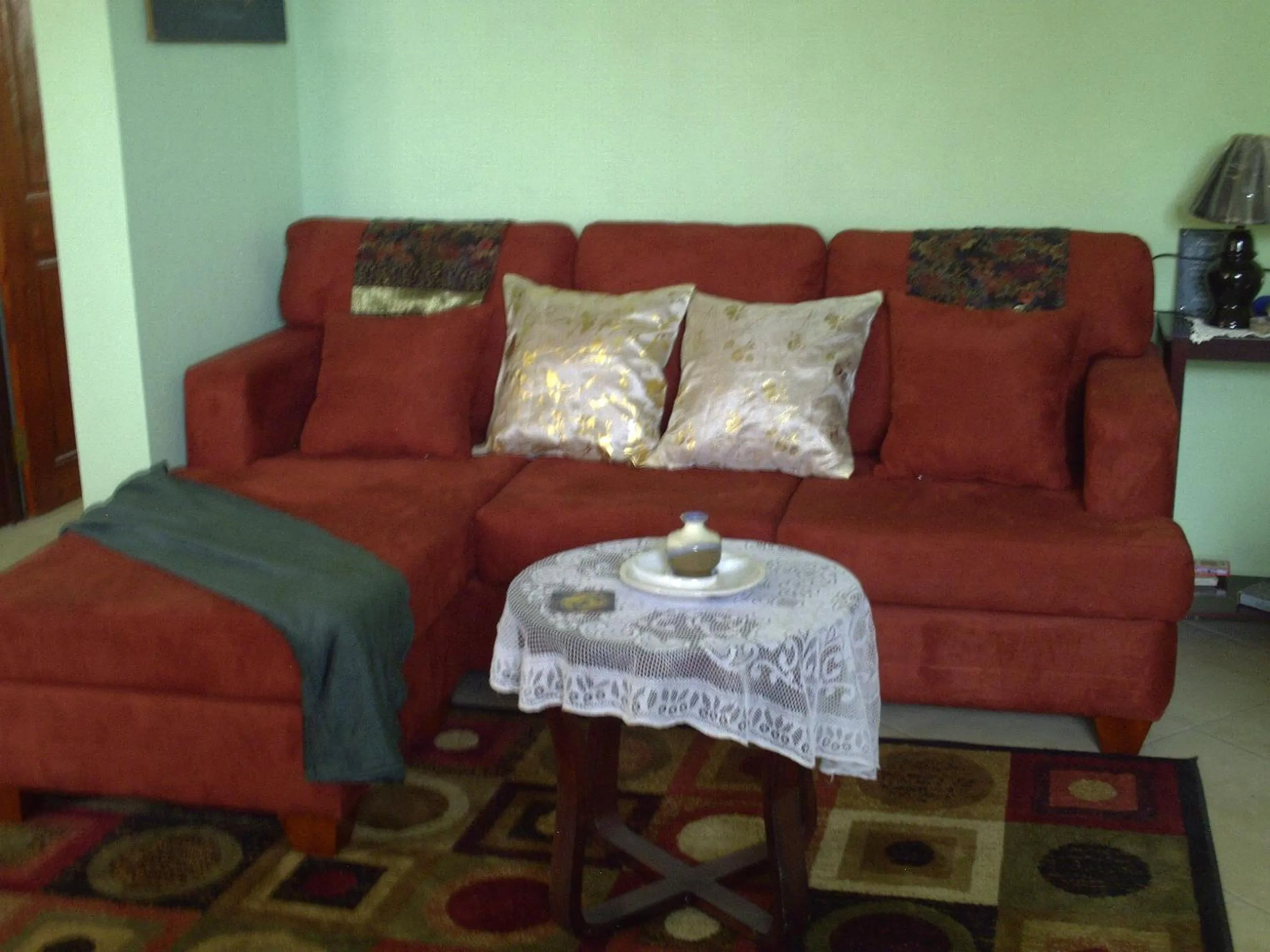 Living room in LeMarida Suites