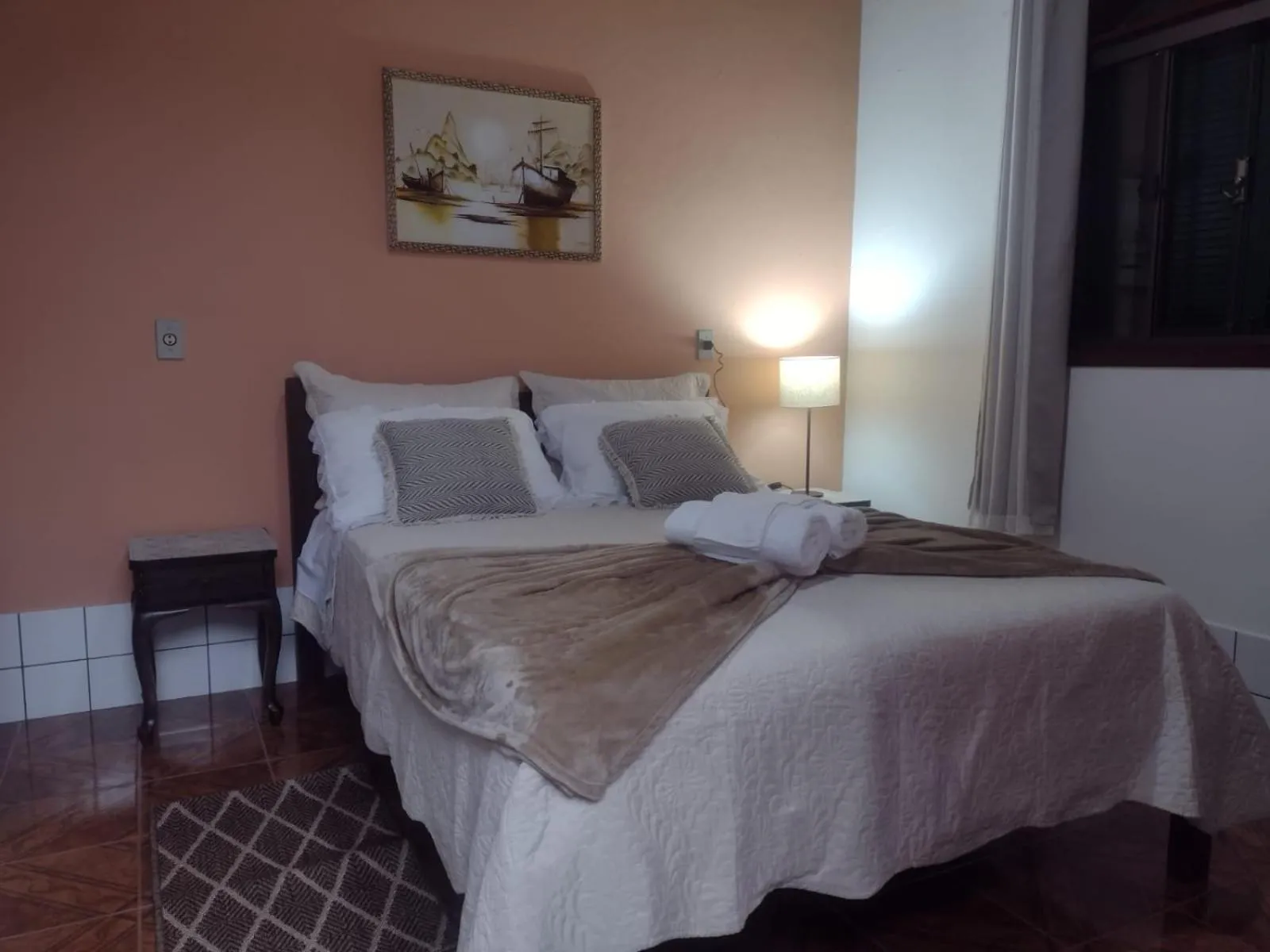 Bed in Hospedaria de Heliana