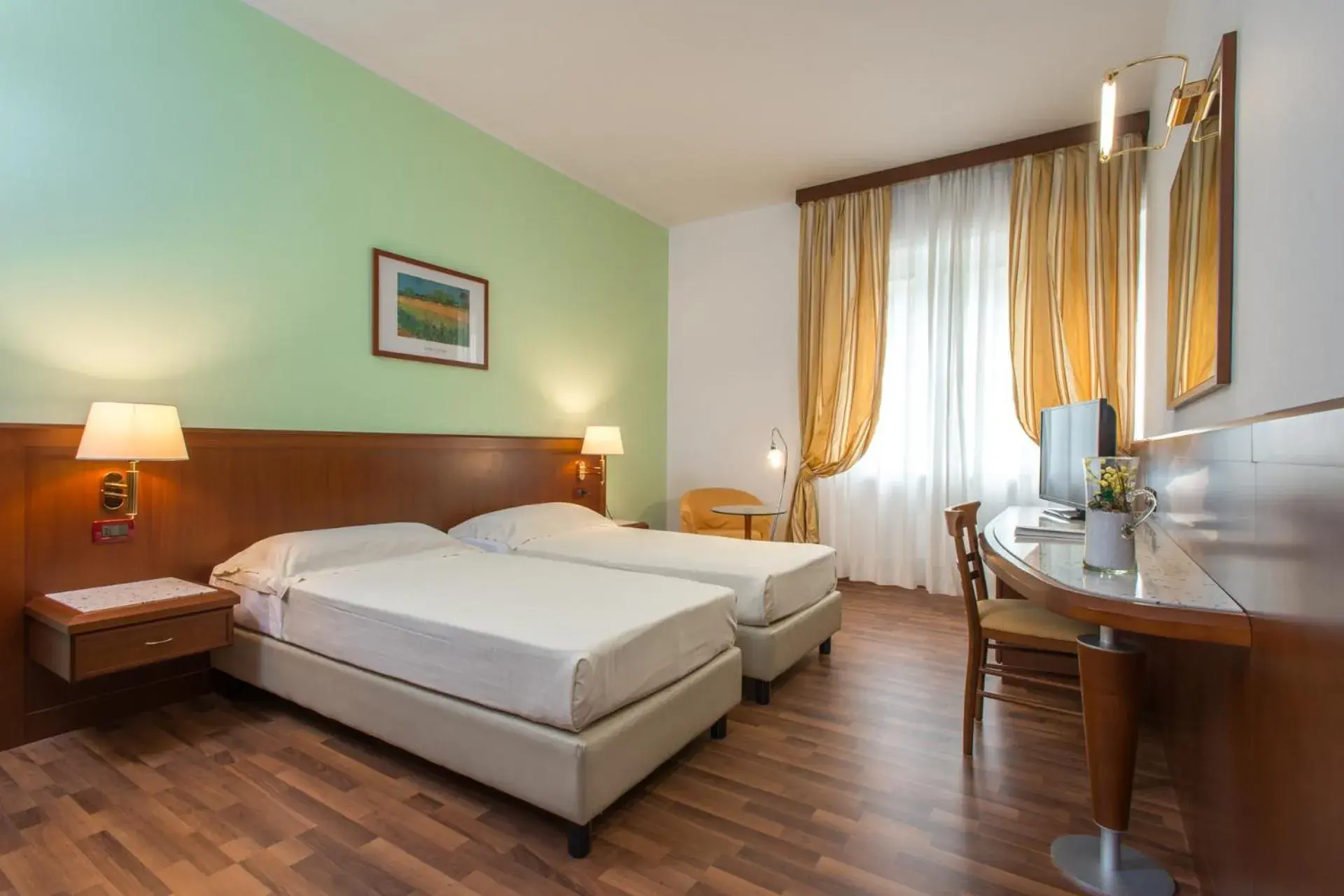 Bed in Hotel Europa Bed in Hotel Europa