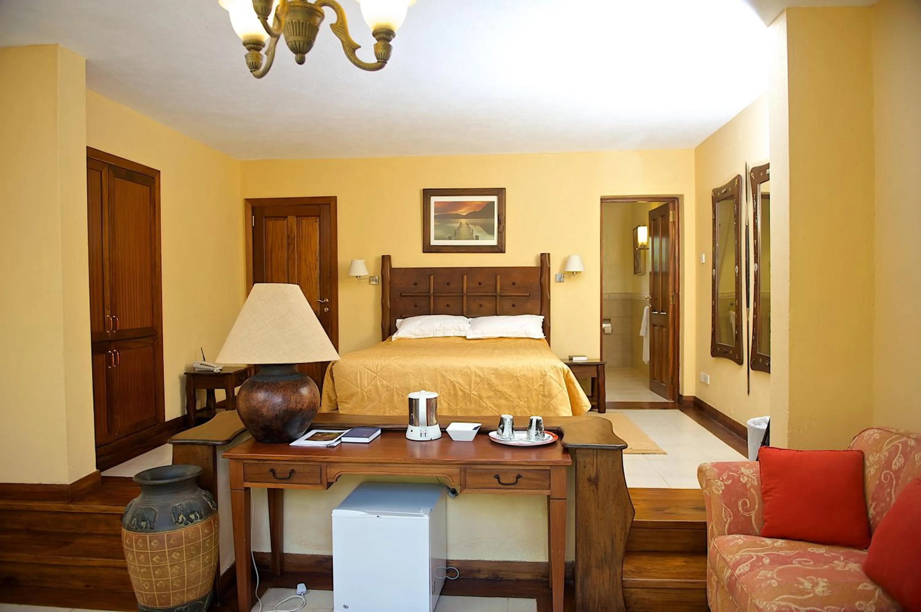 Decorative detail, Bed in The Great Rift Valley Lodge & Golf Resort