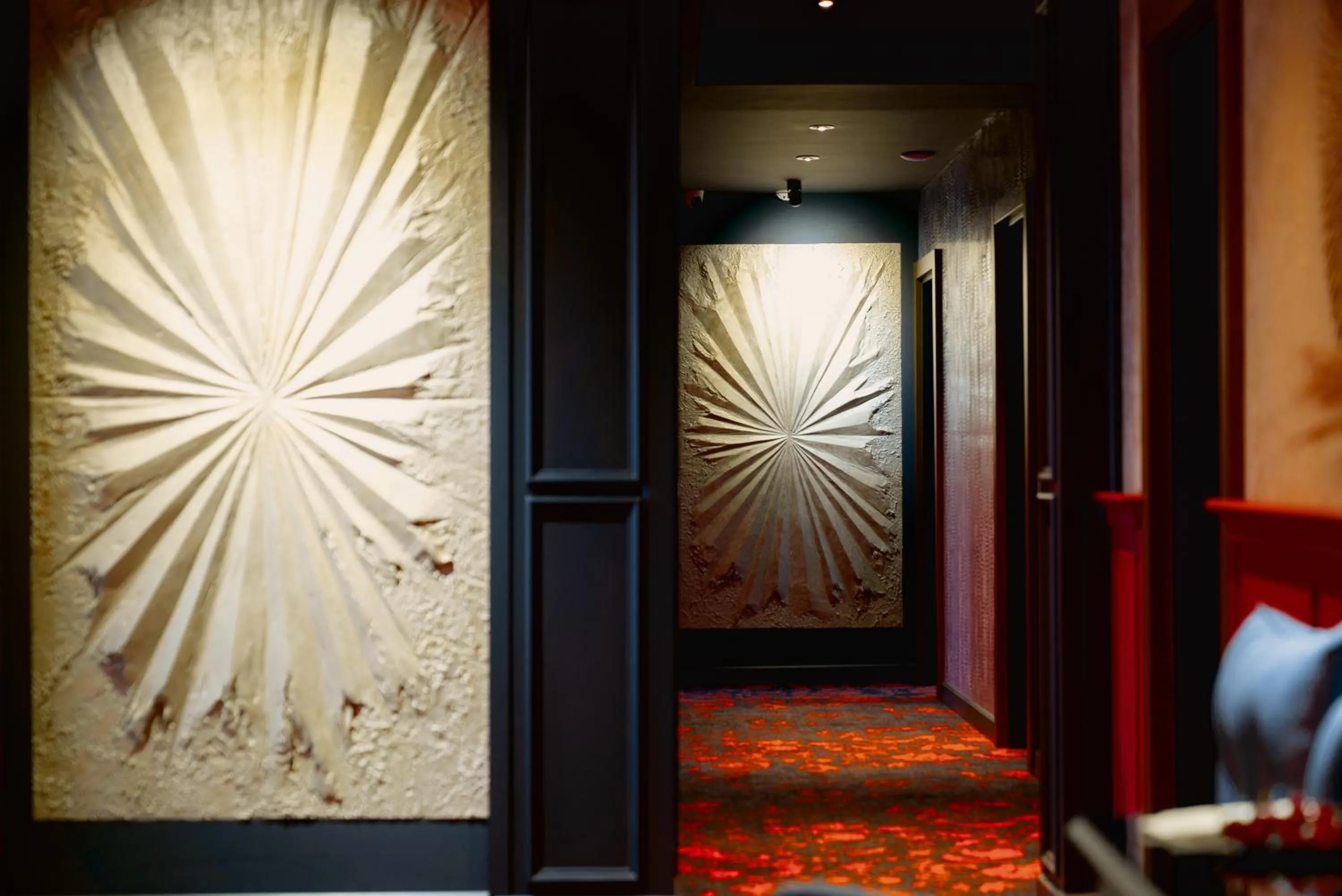Decorative detail in Tapis Rouge Design Boutique Hotel