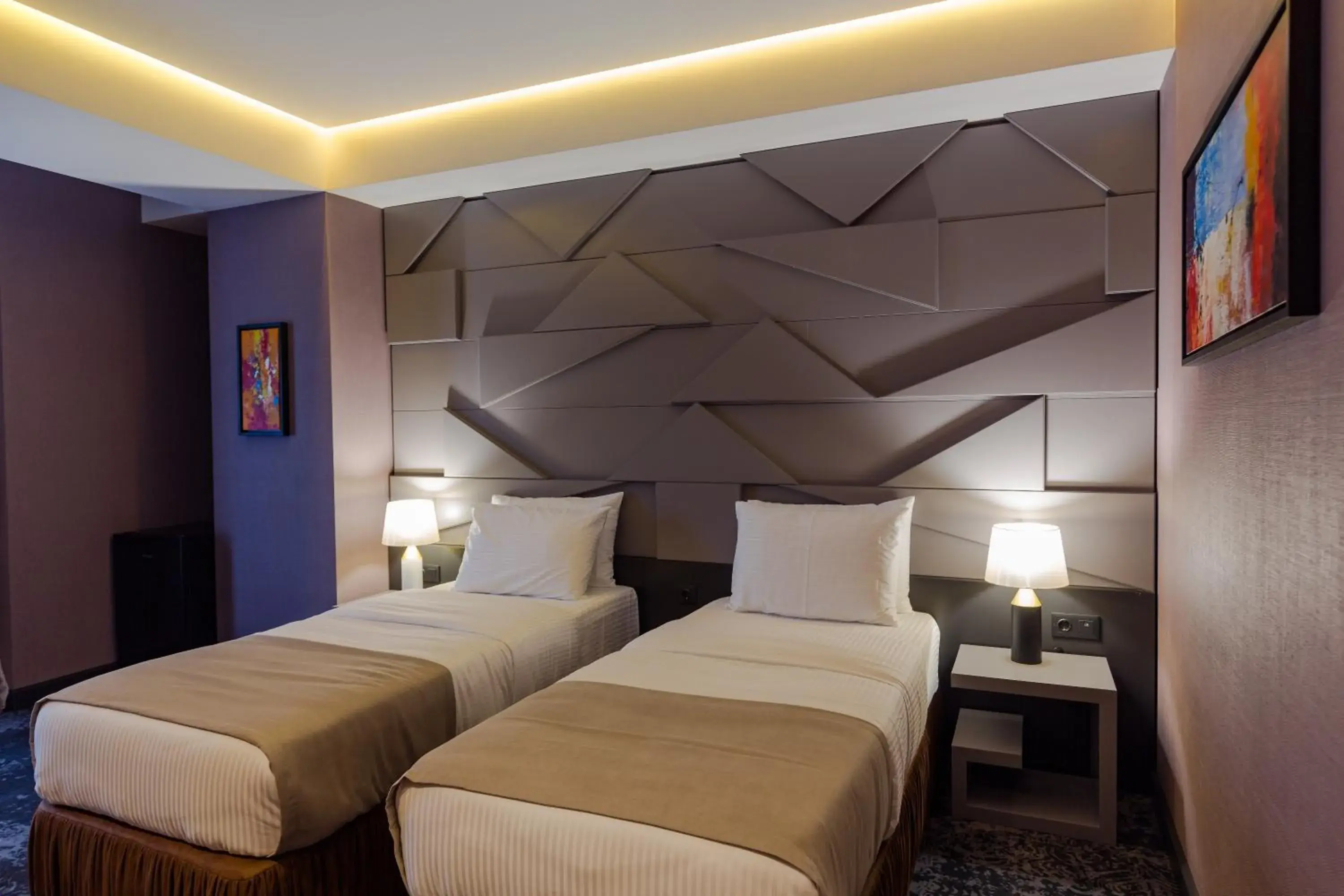 Deluxe Twin Room in Tapis Rouge Design Boutique Hotel Deluxe Twin Room in Tapis Rouge Design Boutique Hotel