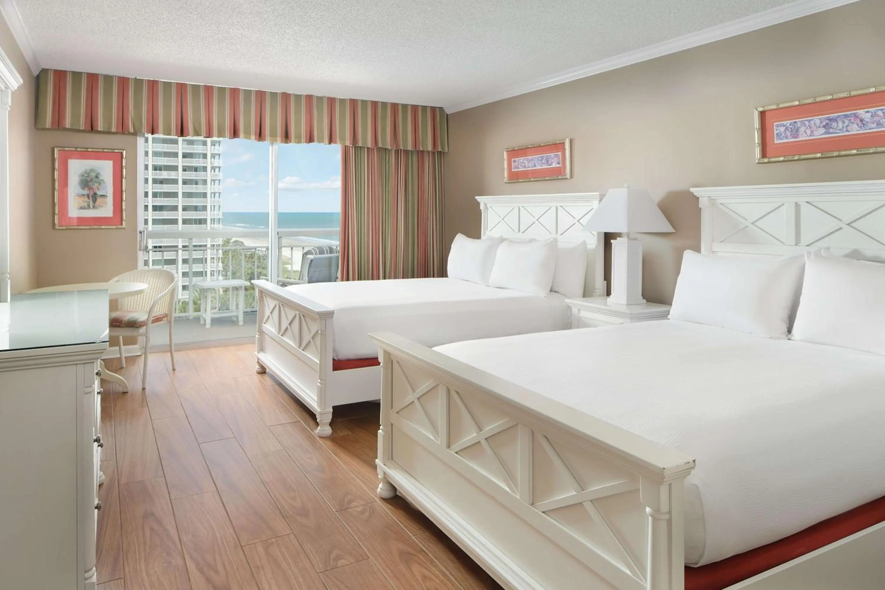 Bed in Kingston Plantation Condos